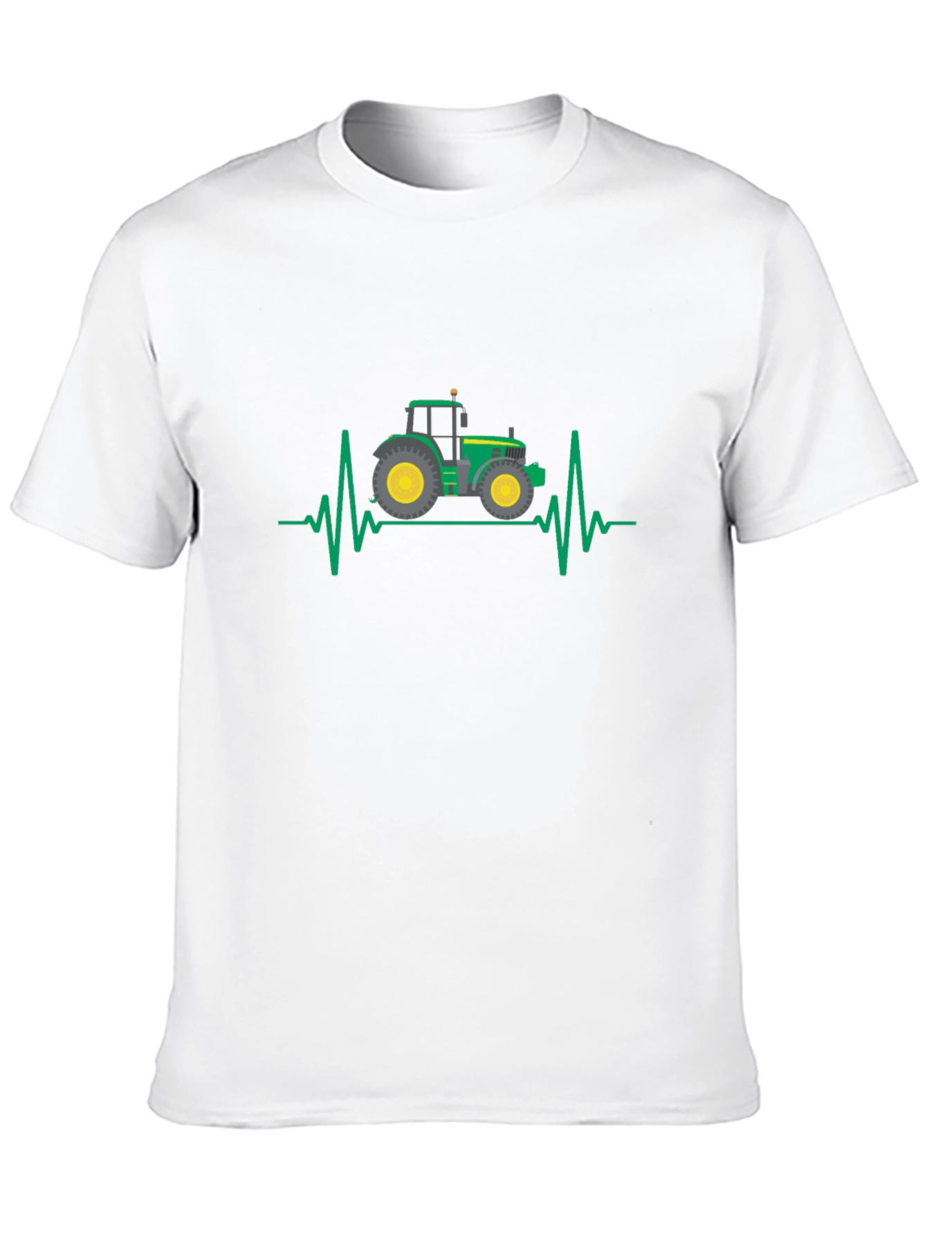 Tractor Heartbeat Graphic T-Shirt