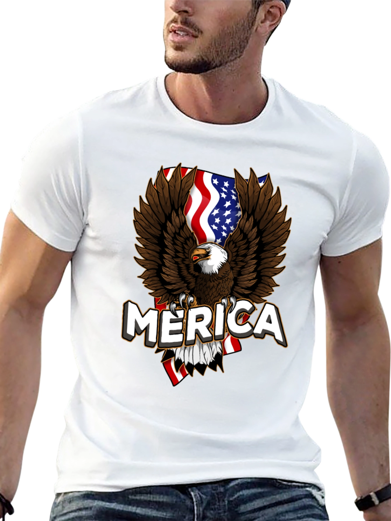 American Eagle Merica T-Shirt
