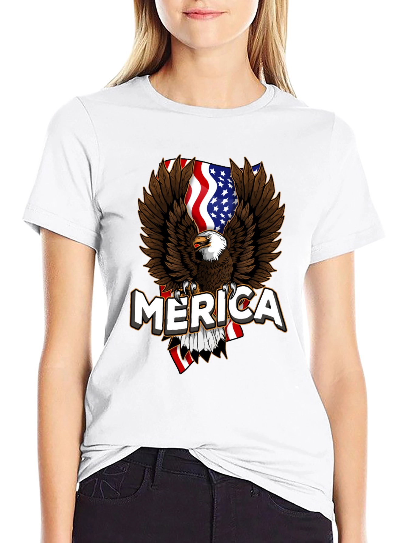 American Eagle Merica T-Shirt