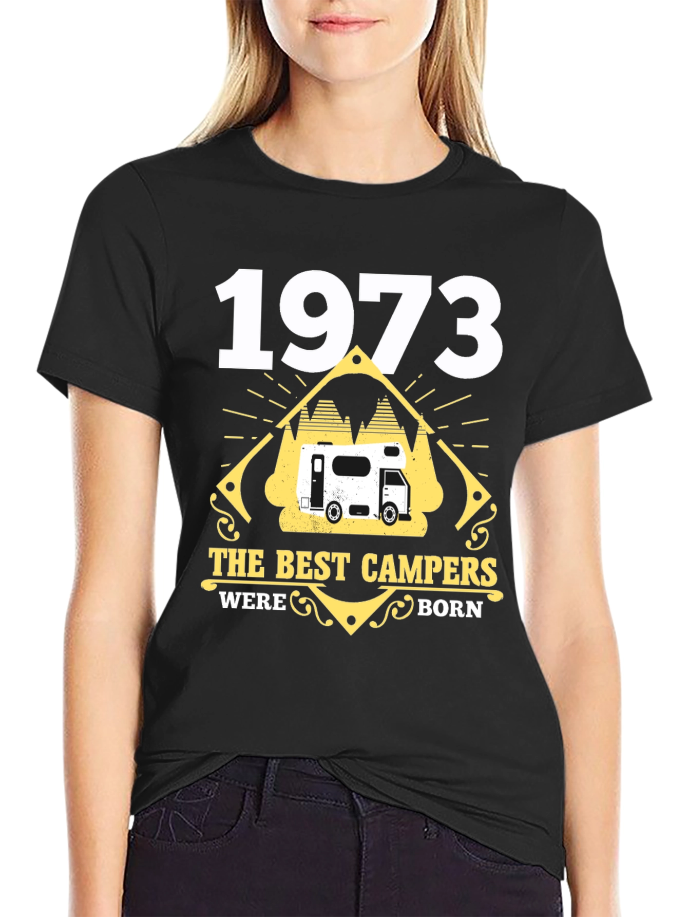 1973 The Best Campers Were Born T-Shirt