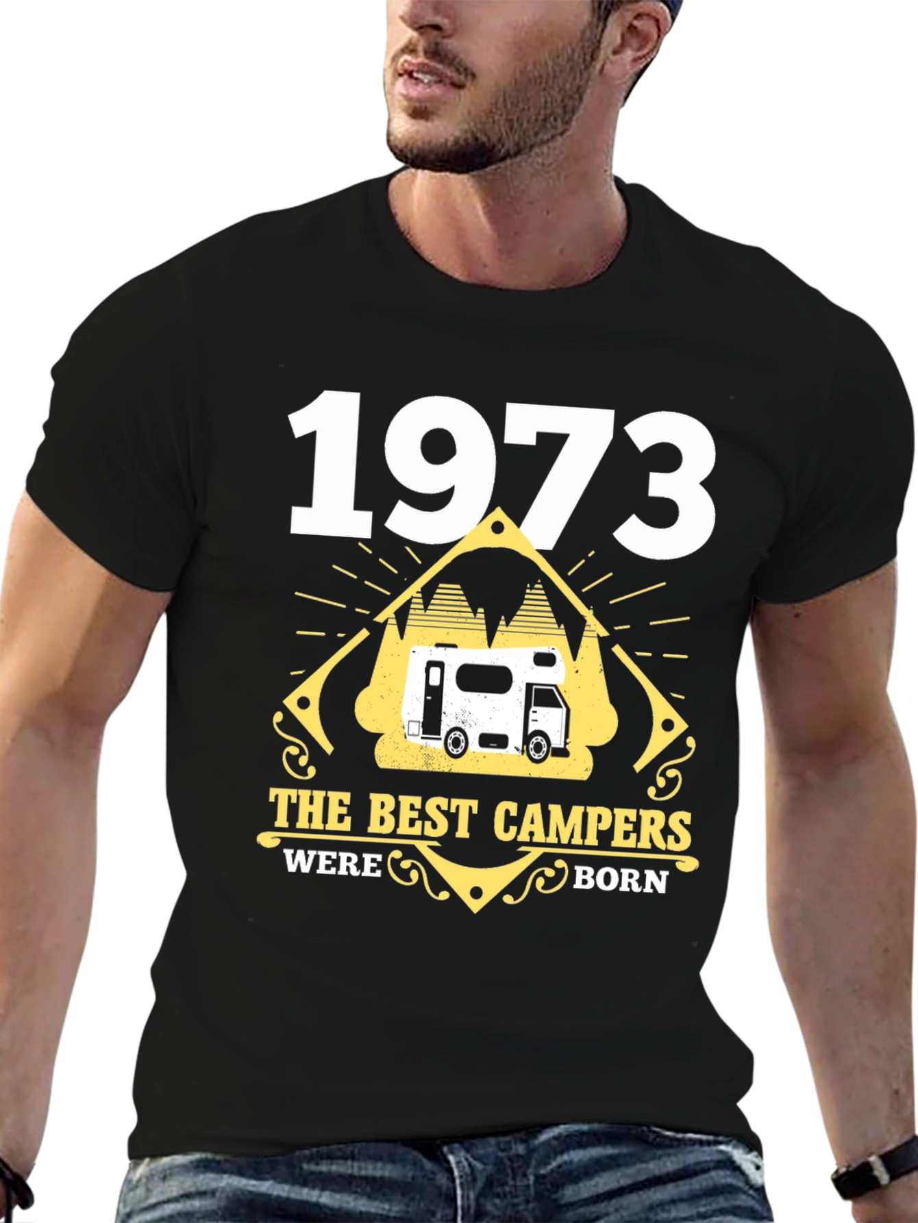 1973 The Best Campers Were Born T-Shirt
