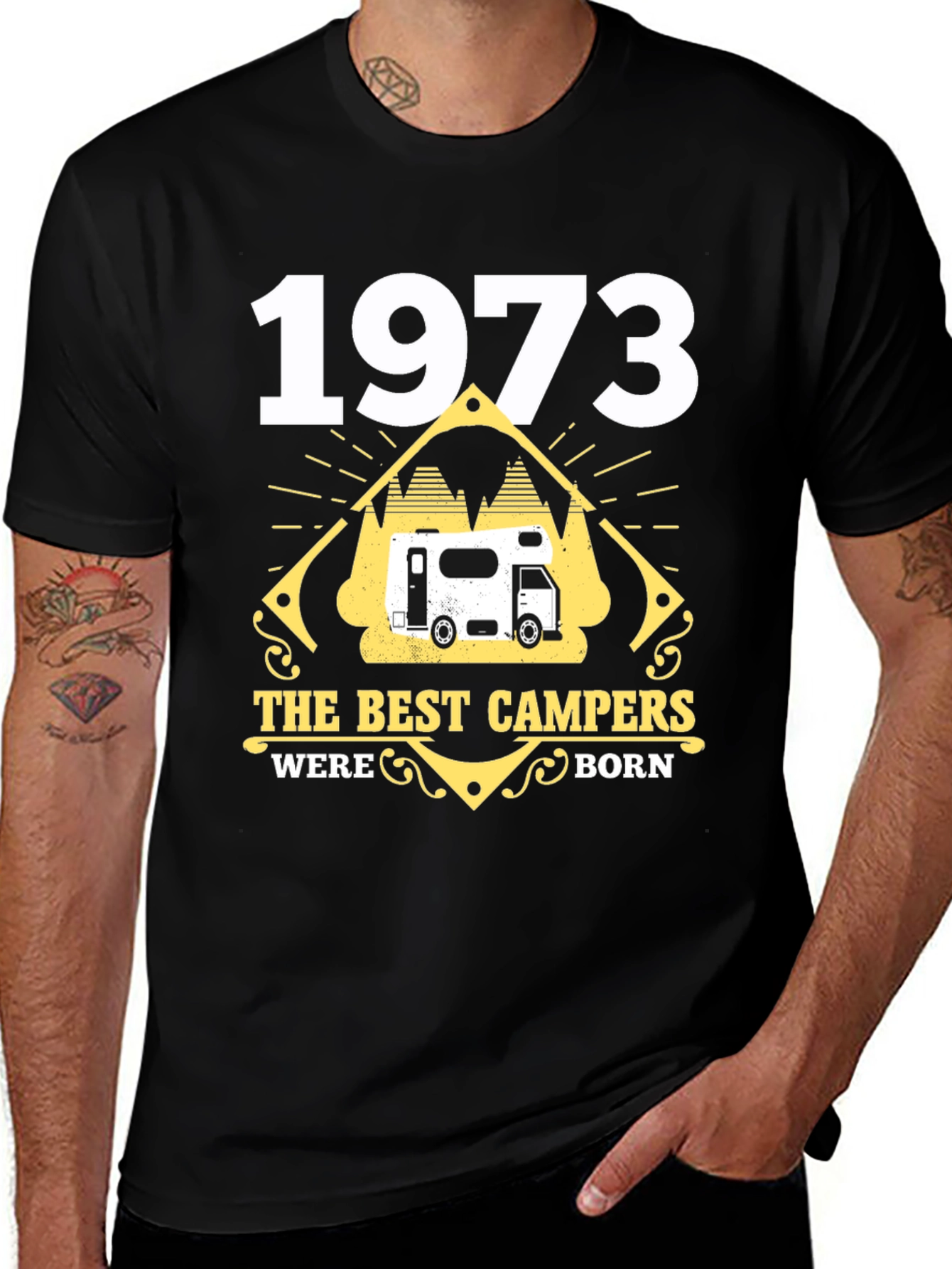 1973 The Best Campers Were Born T-Shirt