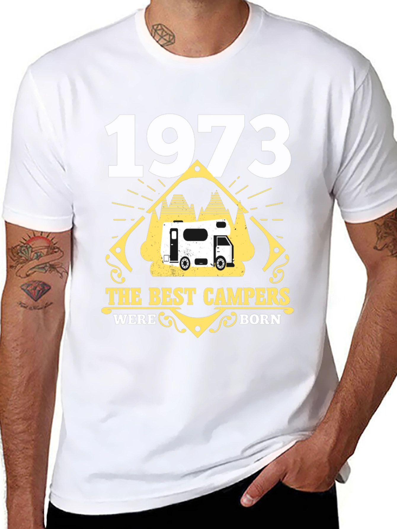 1973 The Best Campers Were Born T-Shirt