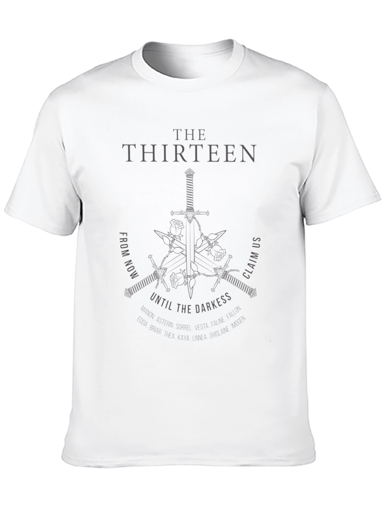 The Thirteen Graphic Print Black T-Shirt
