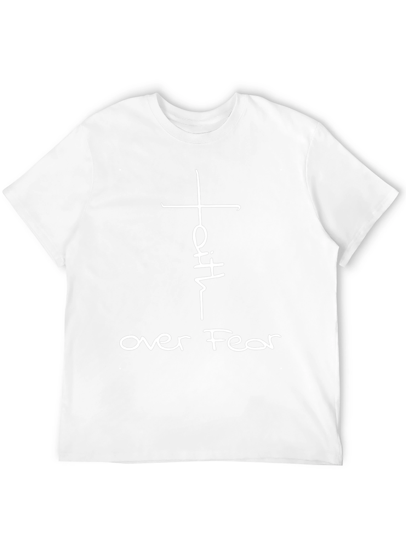 Faith Over Fear Graphic Tee - Christian Inspired T-Shirt