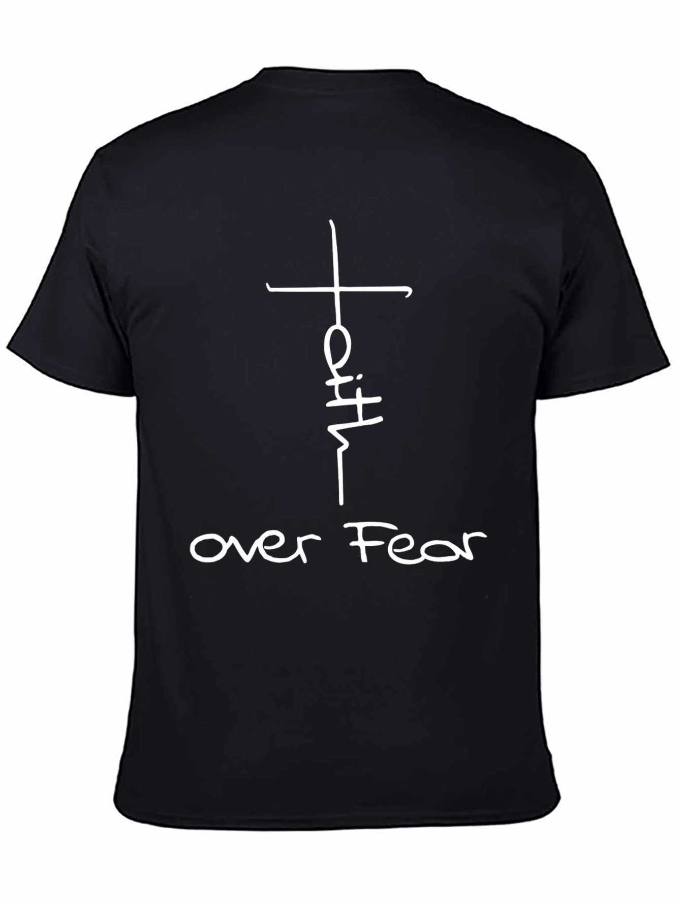 Faith Over Fear Graphic Tee - Christian Inspired T-Shirt