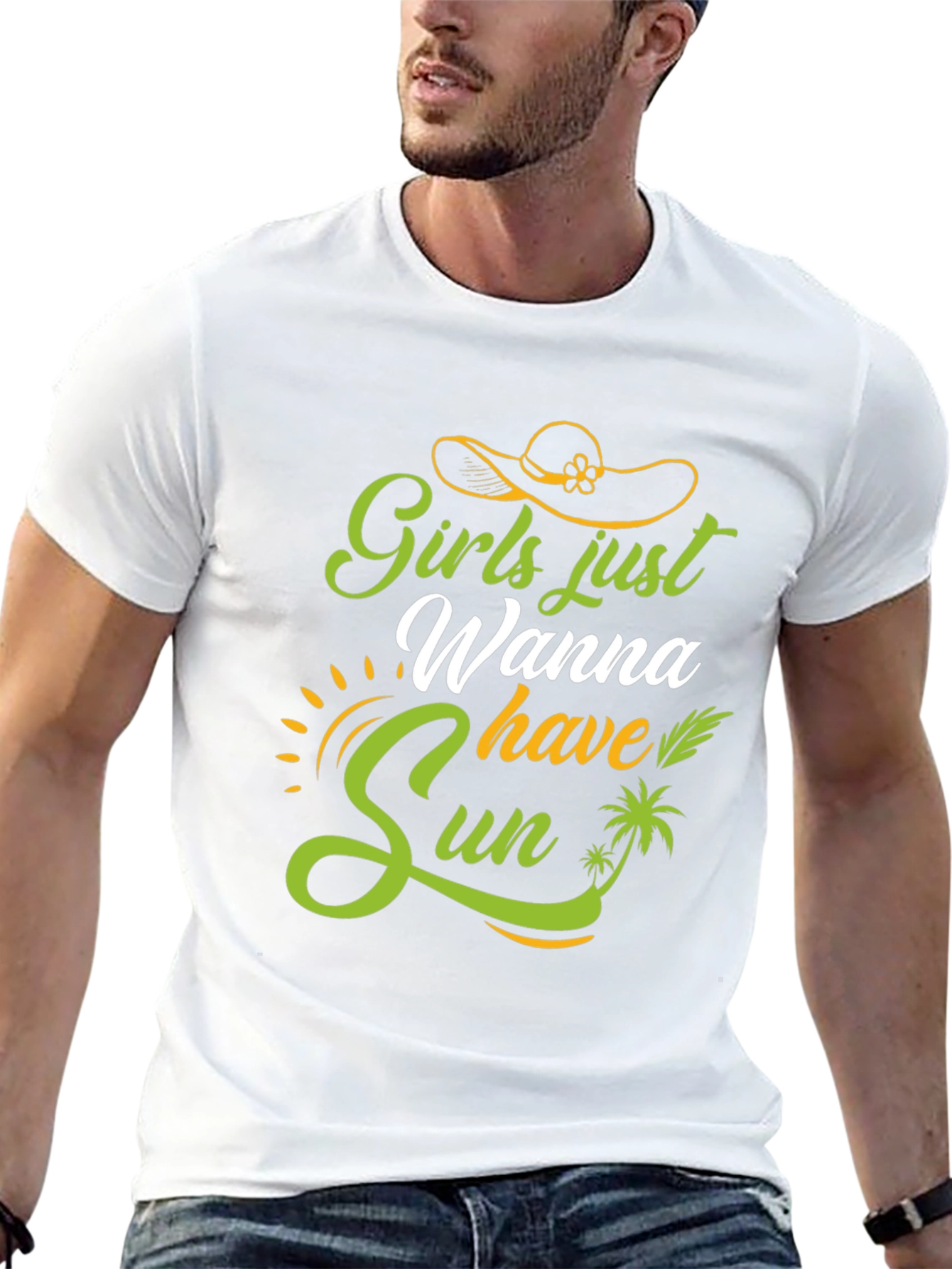 Girls Just Wanna Have Sun Graphic Tee
