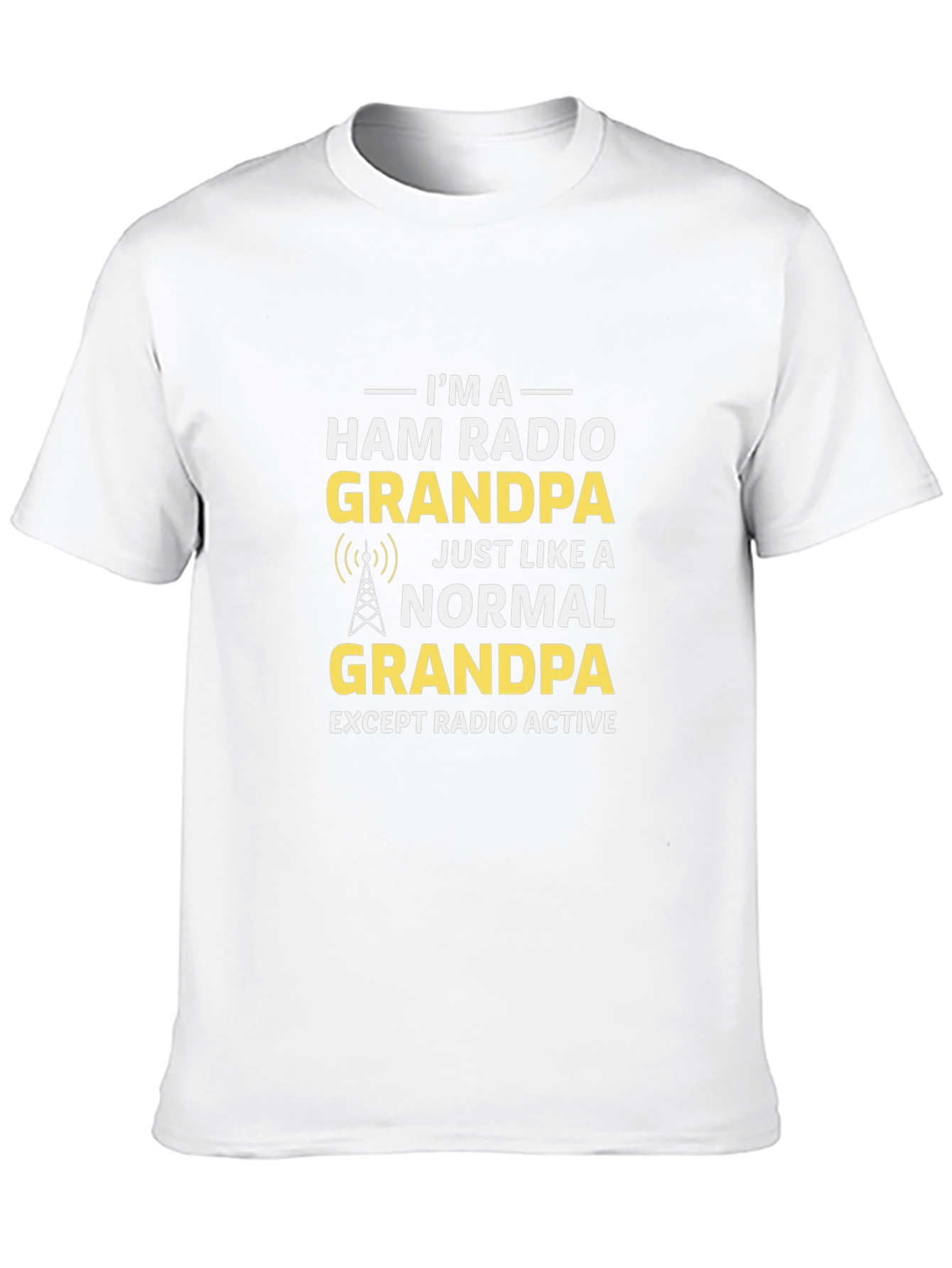 Ham Radio Grandpa T-Shirt - Radio Active Humor