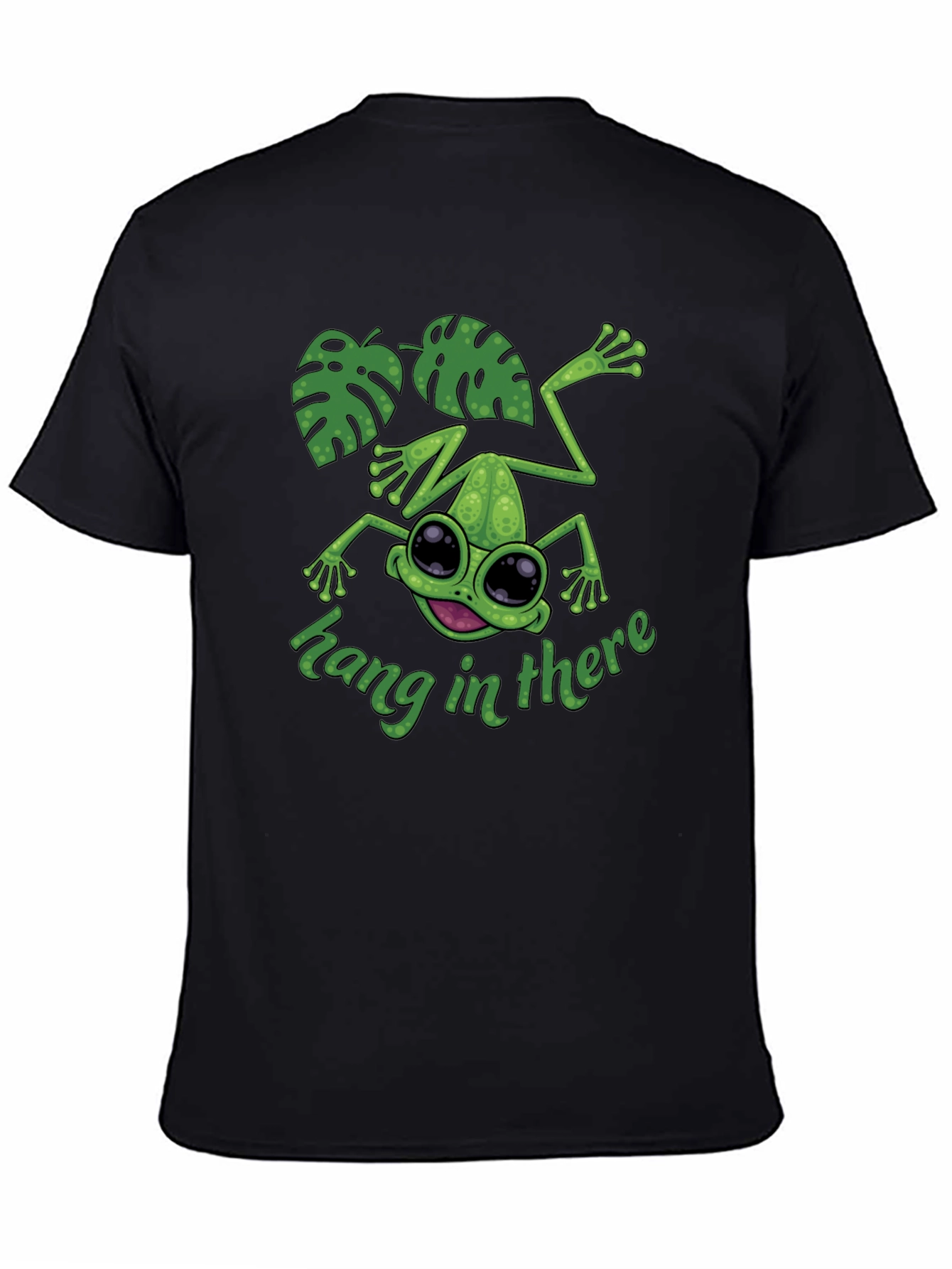Hang In There Frog T-Shirt - Cute Graphic Tee