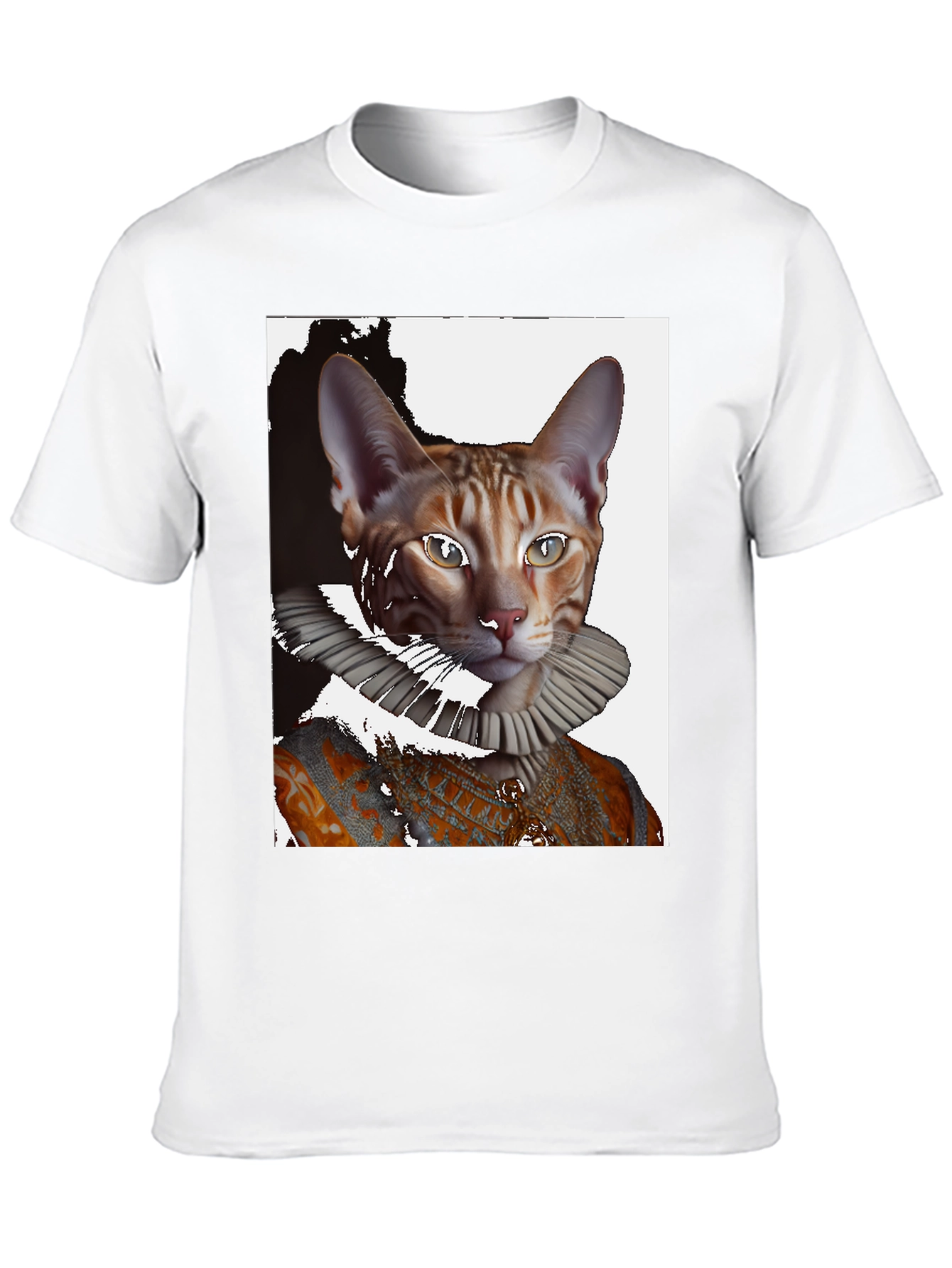 Royal Cat Portrait T-Shirt