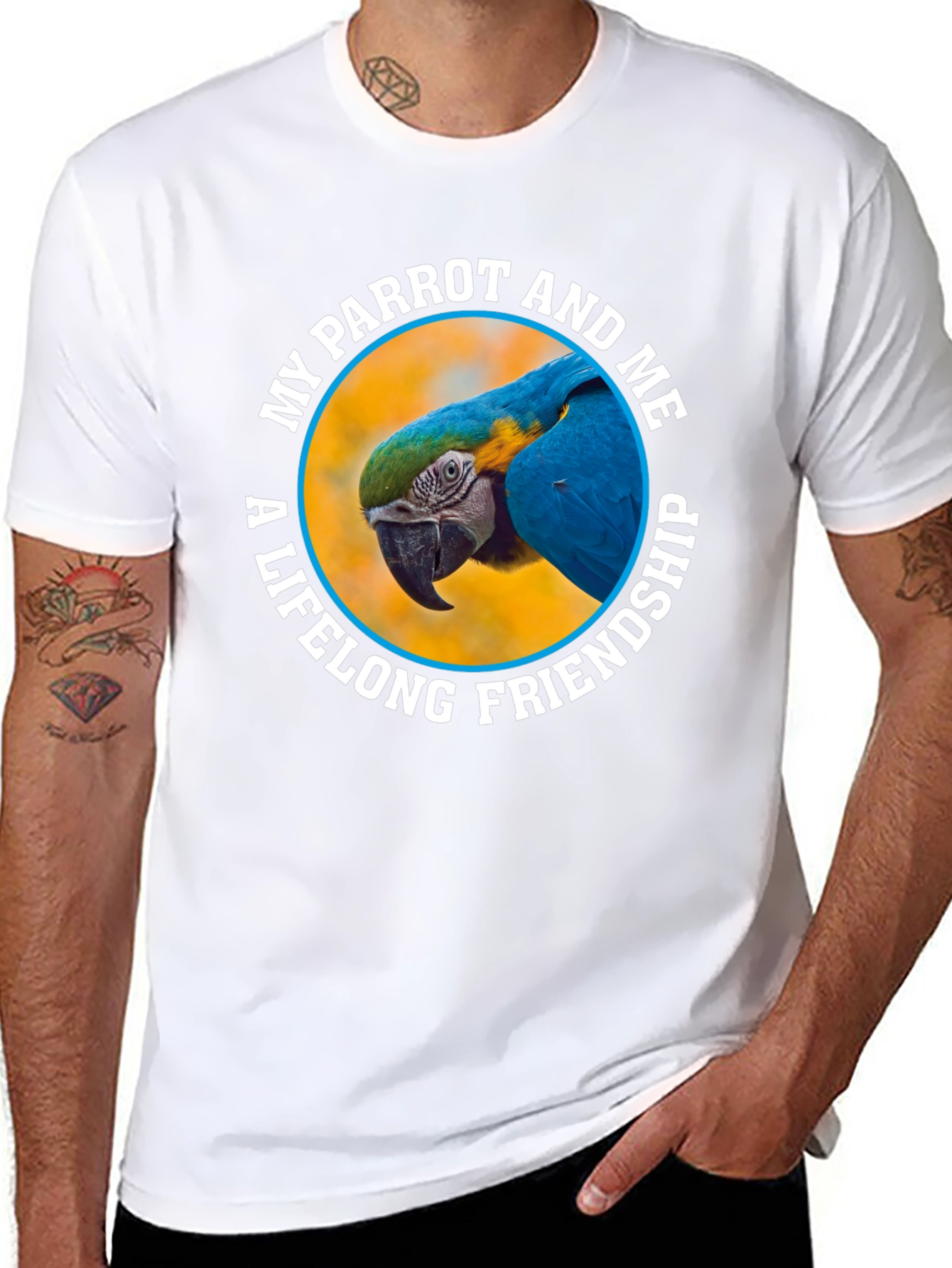 My Parrot and Me Lifelong Friendship T-Shirt