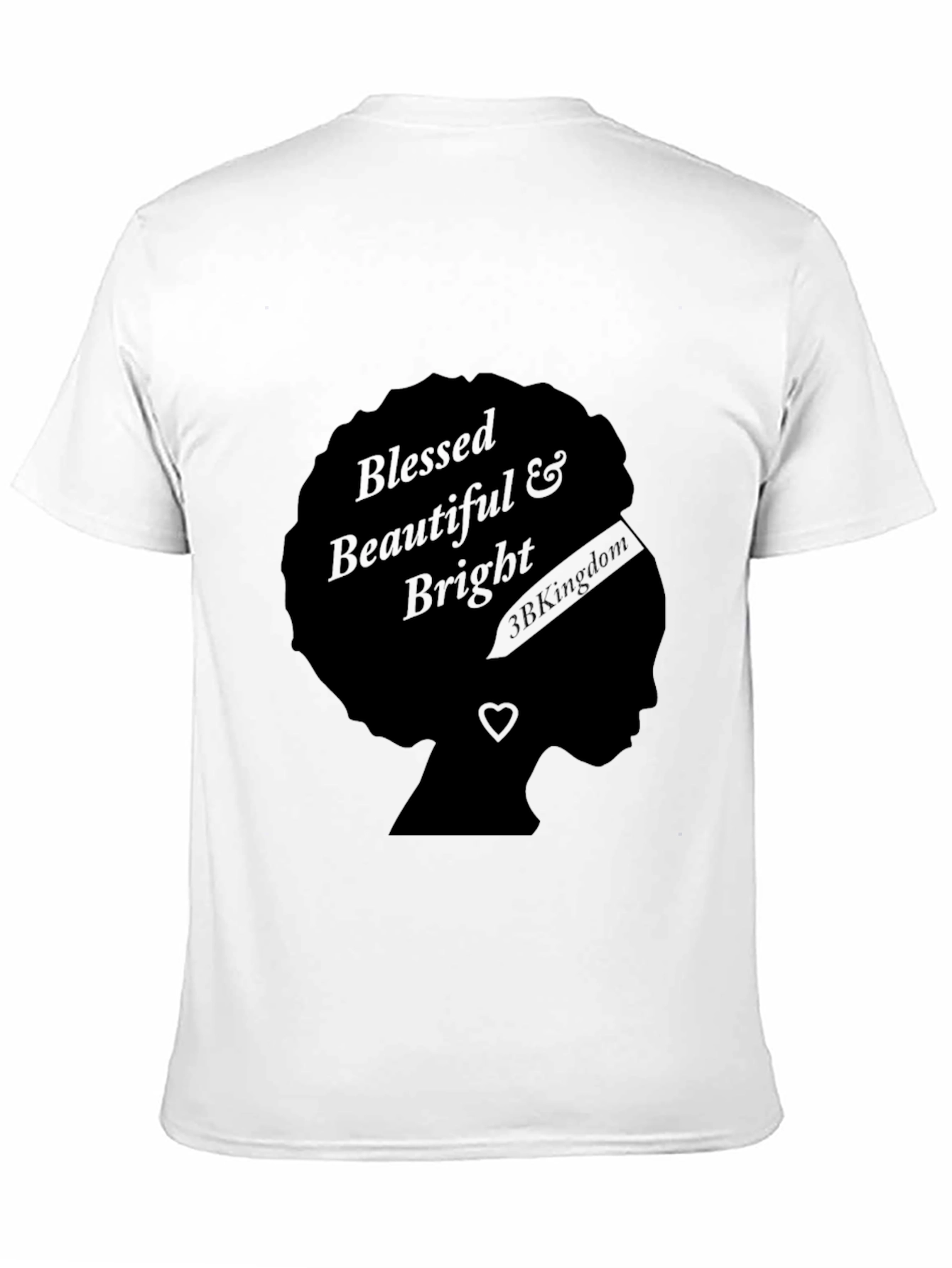 Blessed Beautiful & Bright Afro Tee
