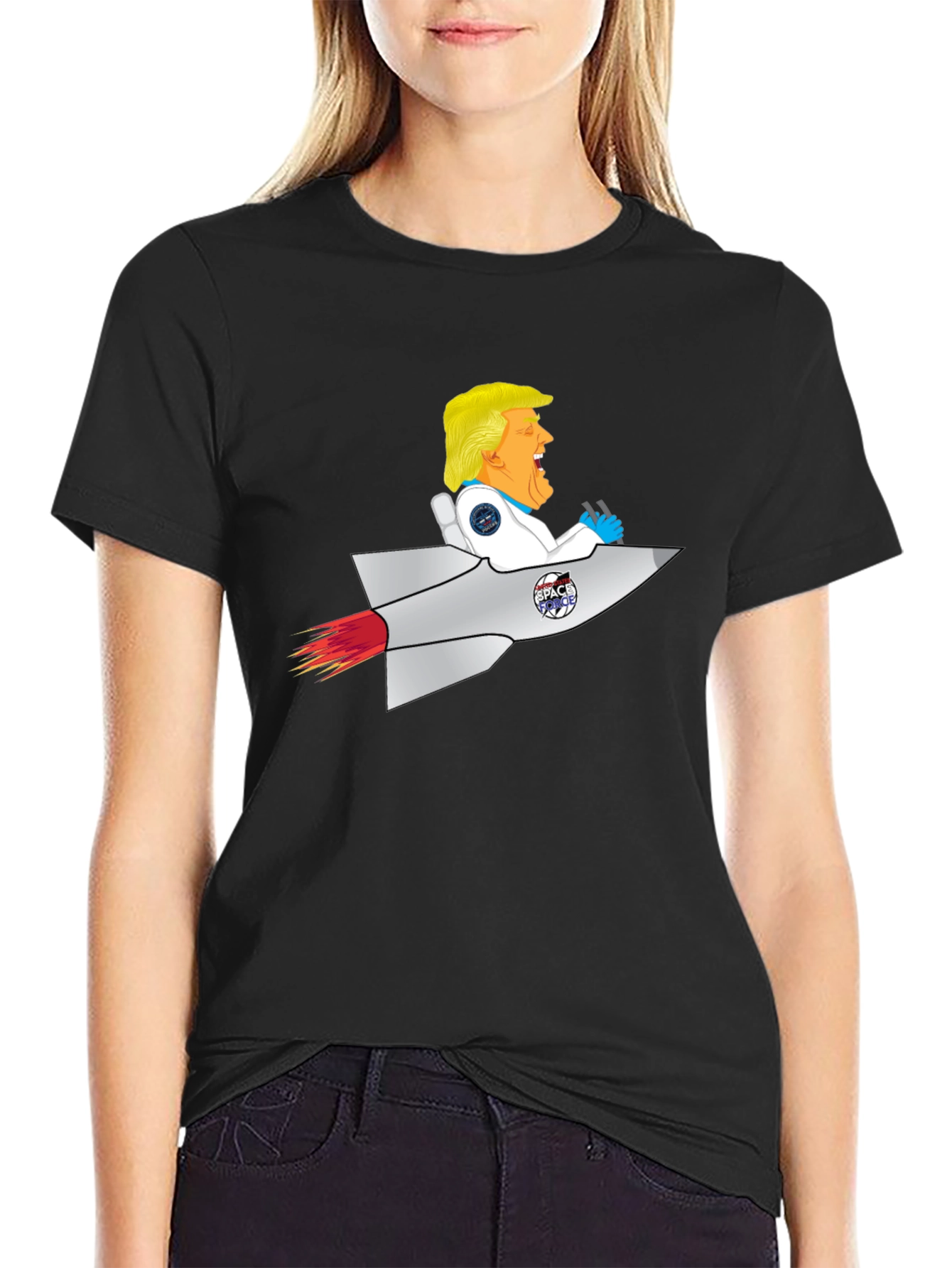 Trump Space Rocket T-Shirt