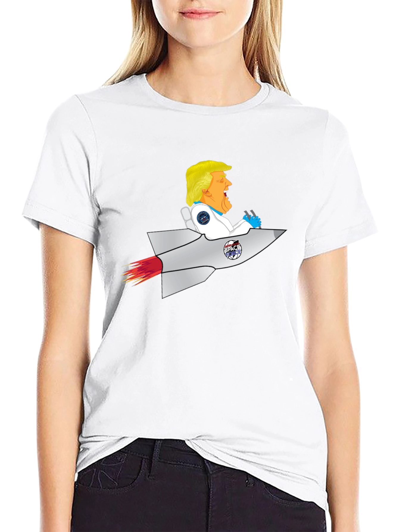 Trump Space Rocket T-Shirt
