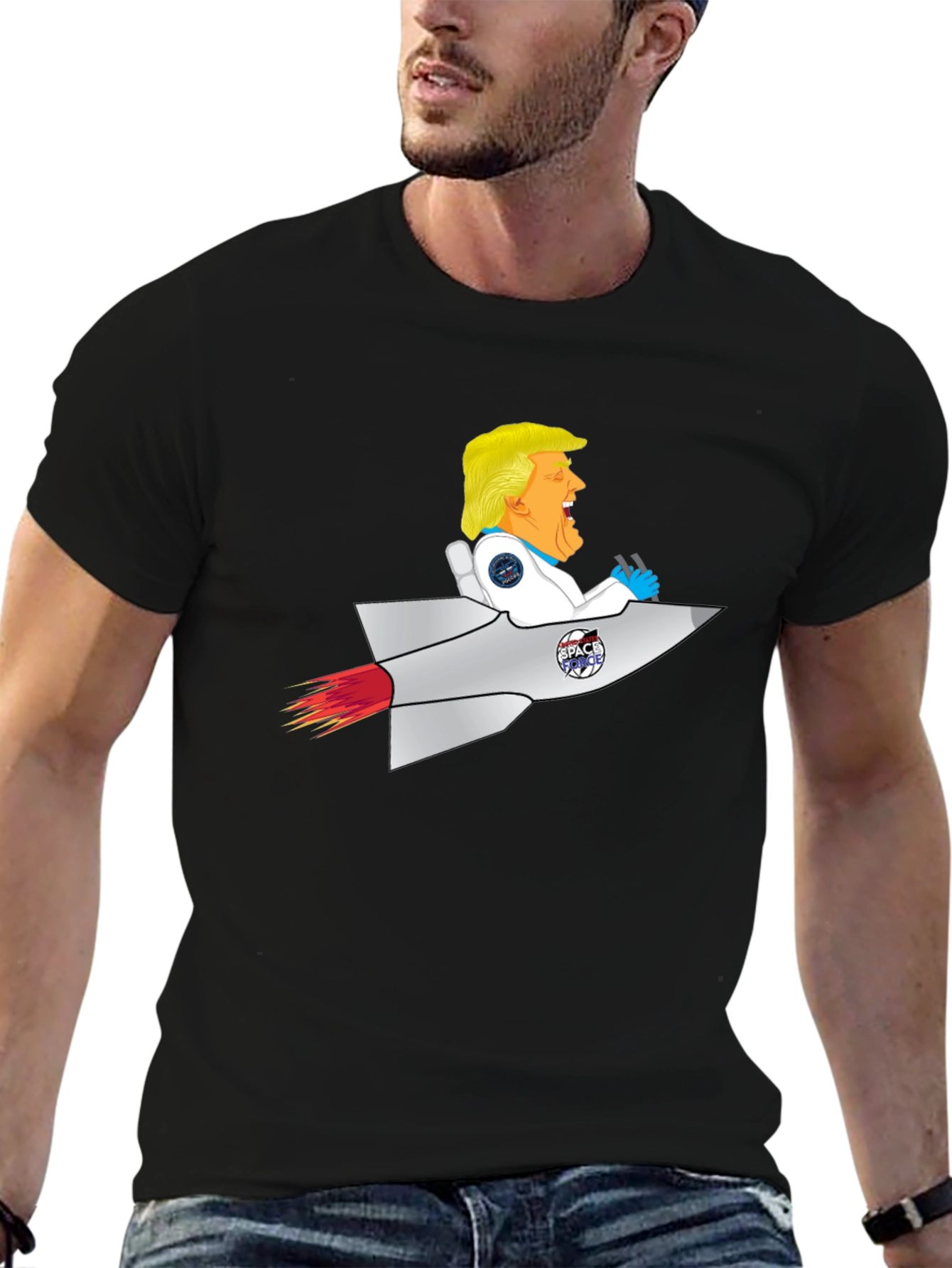 Trump Space Rocket T-Shirt