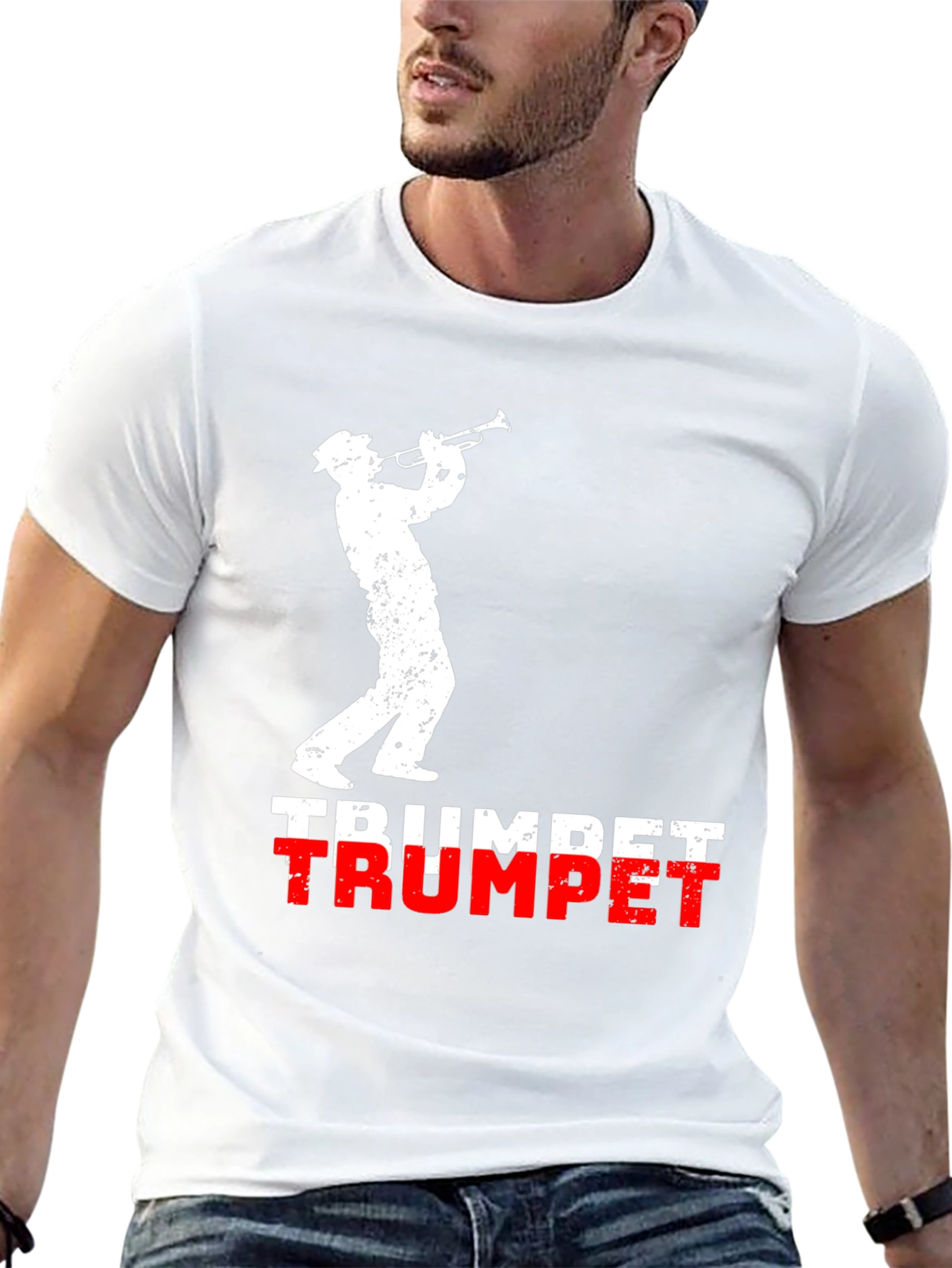 Trumpet Player Graphic Tee