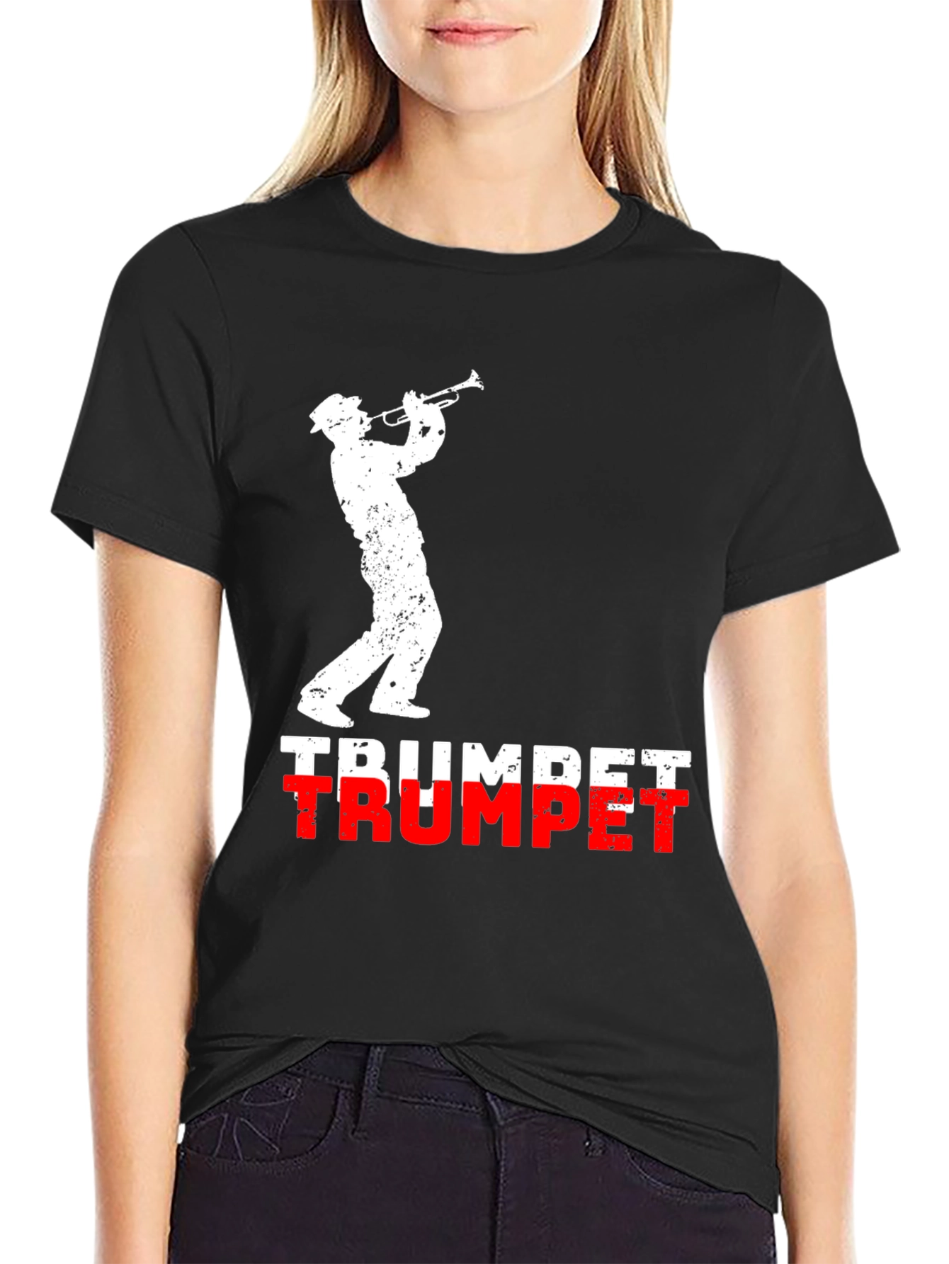 Trumpet Player Graphic Tee