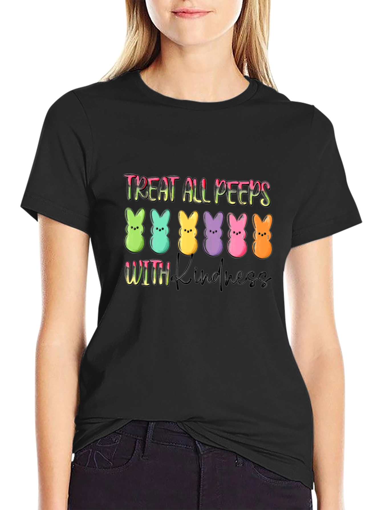 Treat All Peeps With Kindness Easter T-Shirt