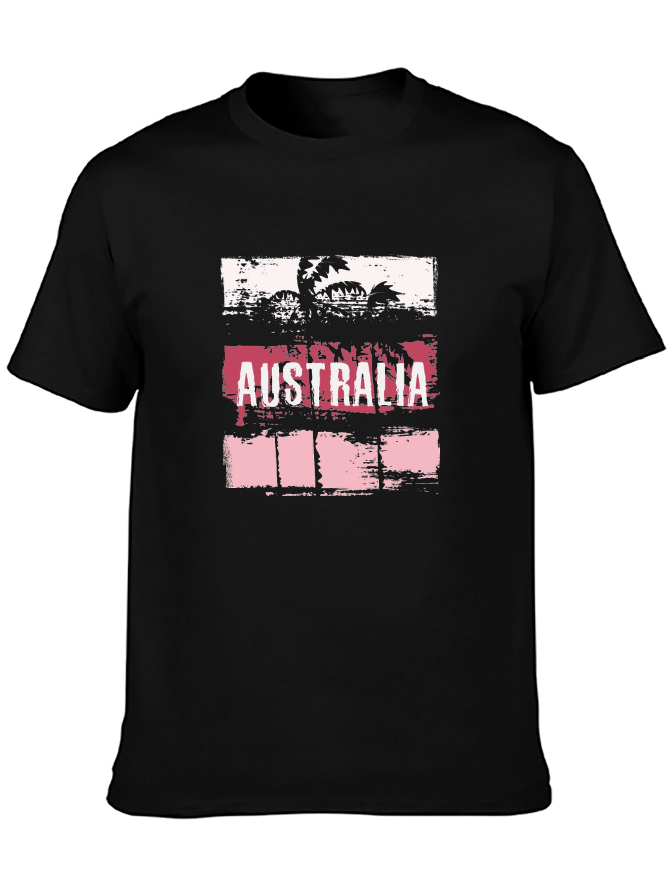 Australia Graphic T-Shirt | Mens Black Tee