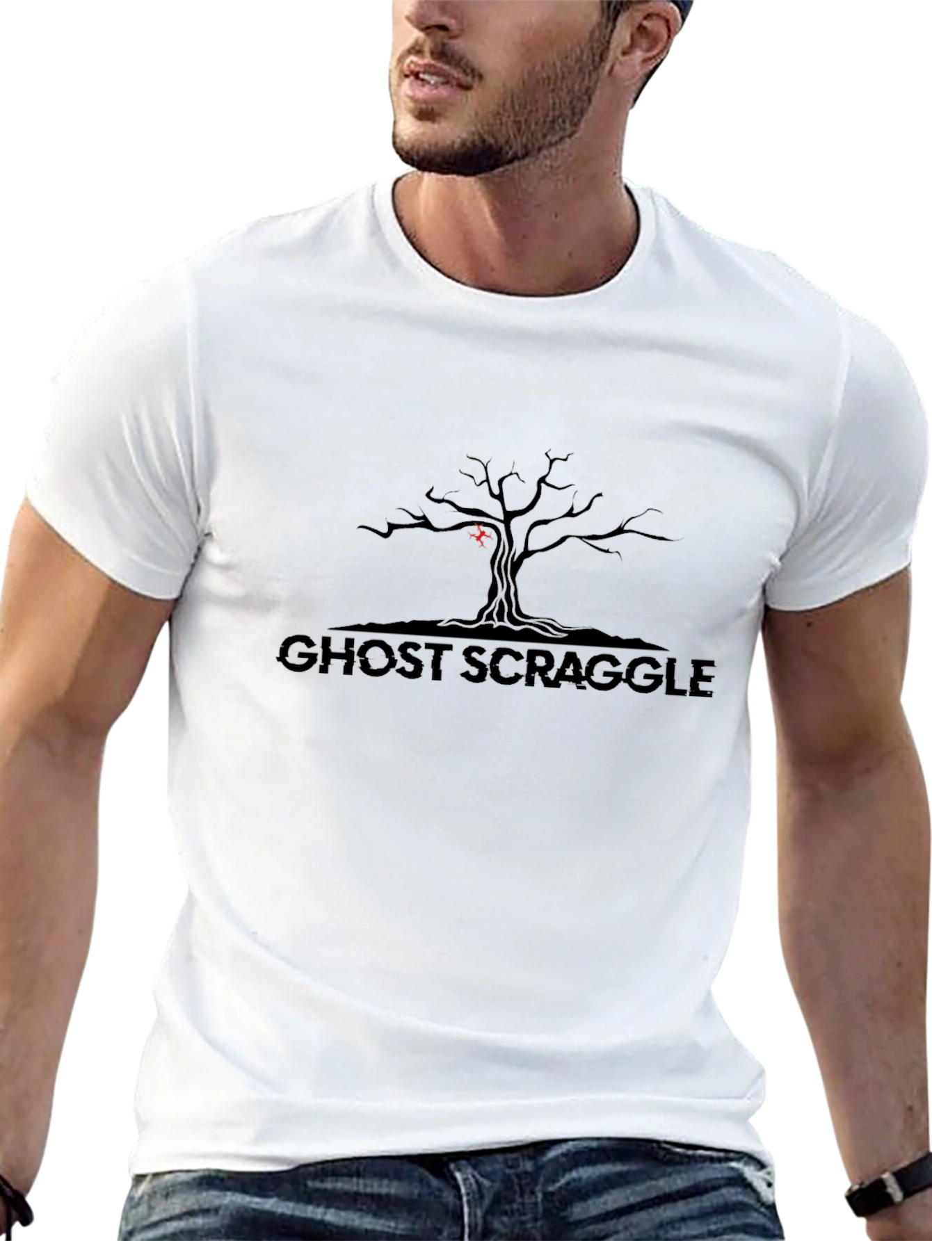 Ghost Scraggle Graphic Tee
