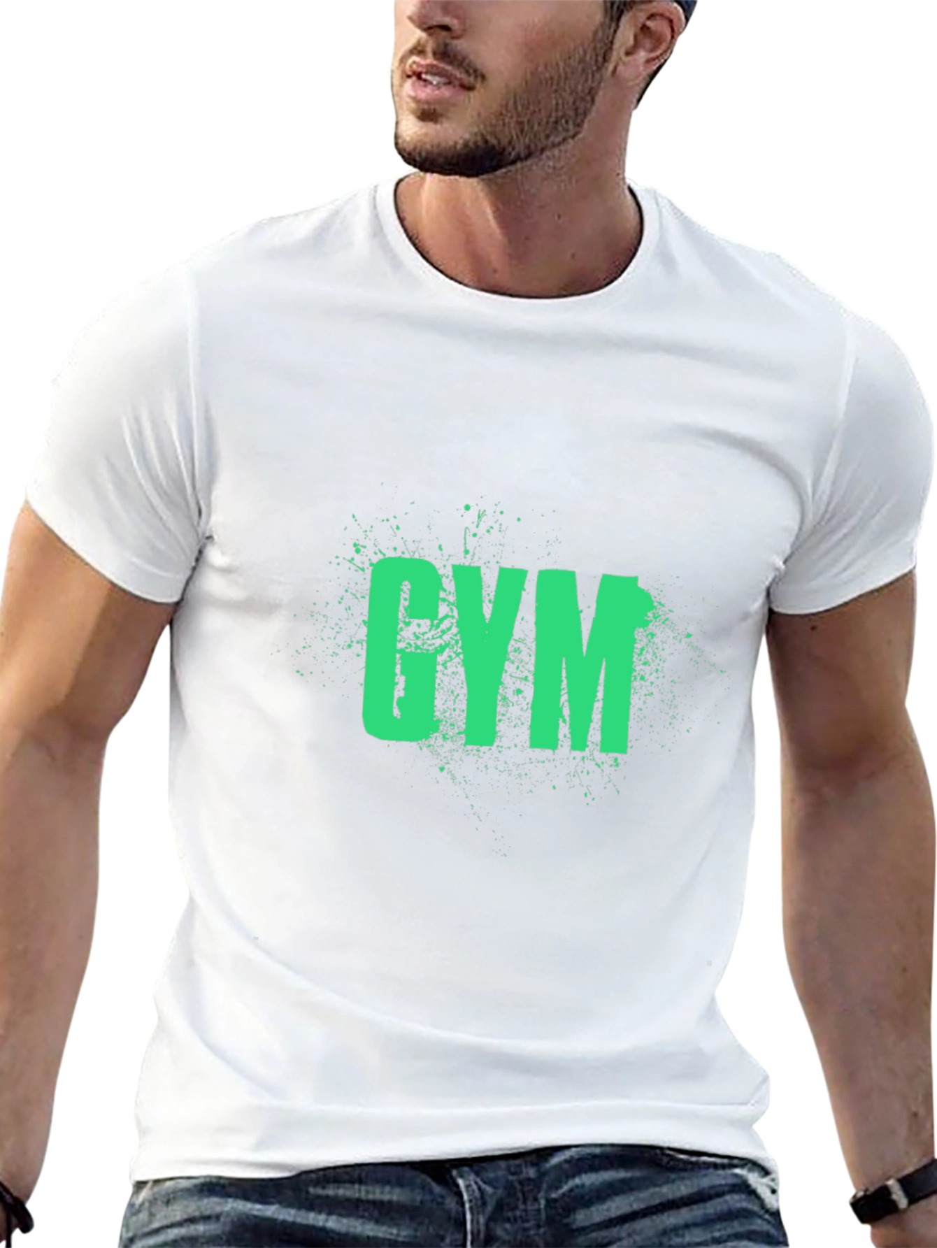 Mens Black Gym T-Shirt