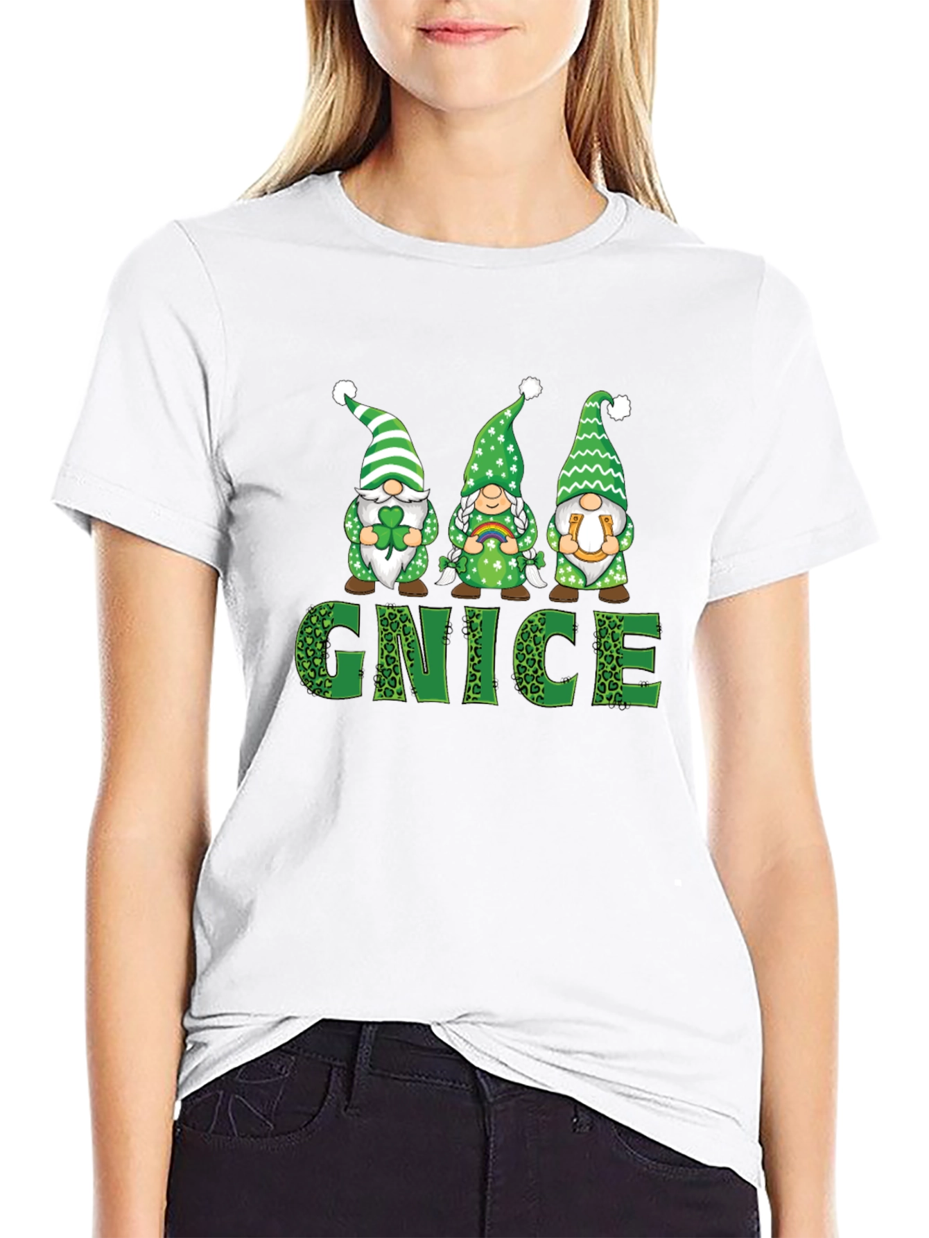 Gnice St. Patricks Day Gnomes T-Shirt