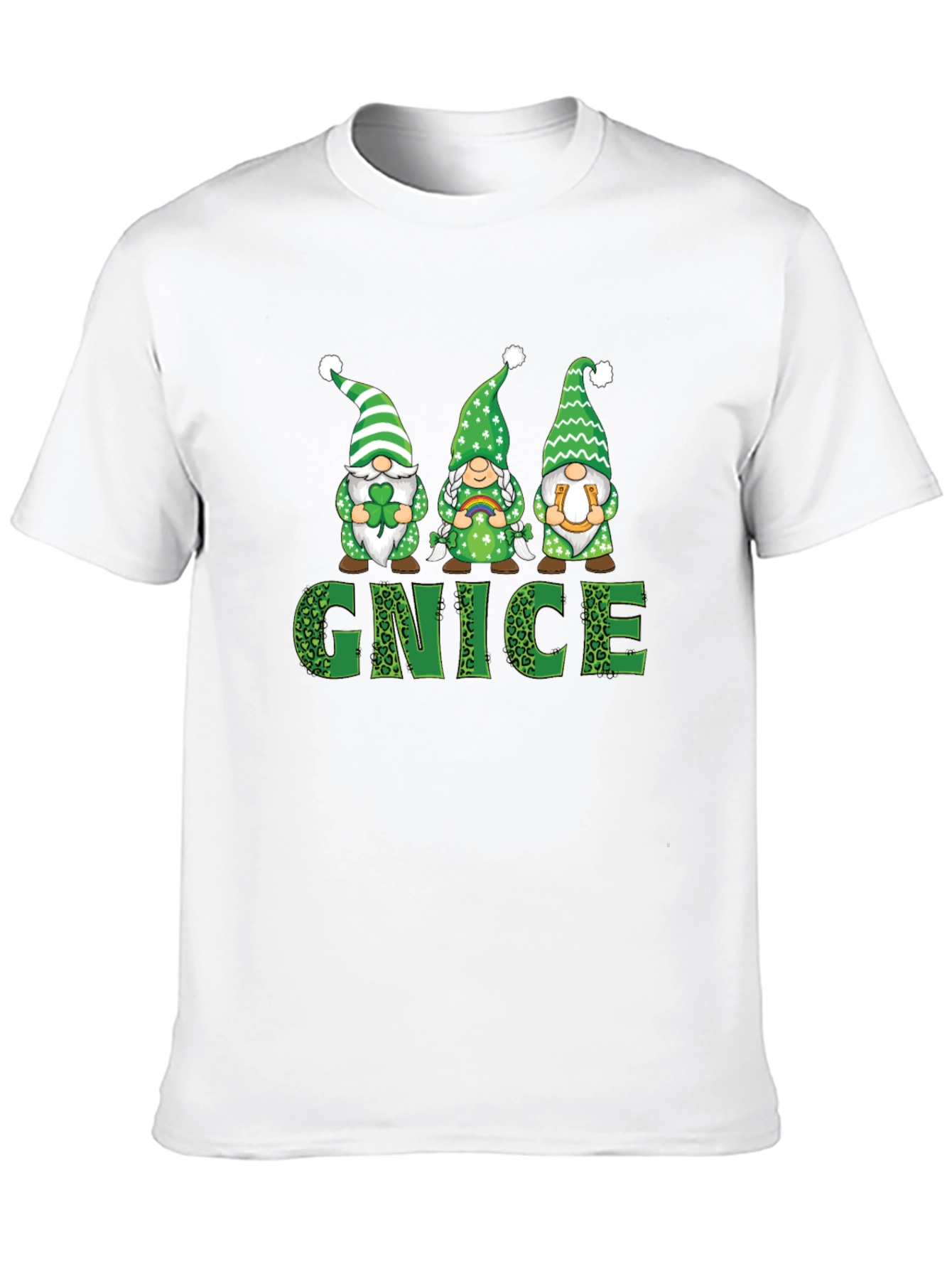 Gnice St. Patricks Day Gnomes T-Shirt