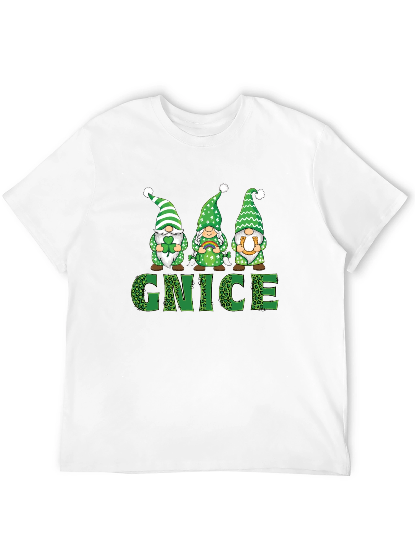 Gnice St. Patricks Day Gnomes T-Shirt