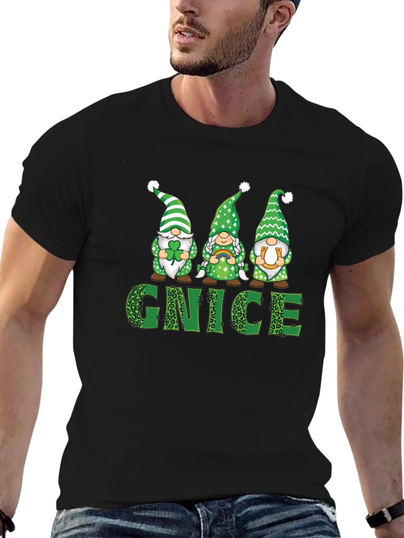 Gnice St. Patricks Day Gnomes T-Shirt