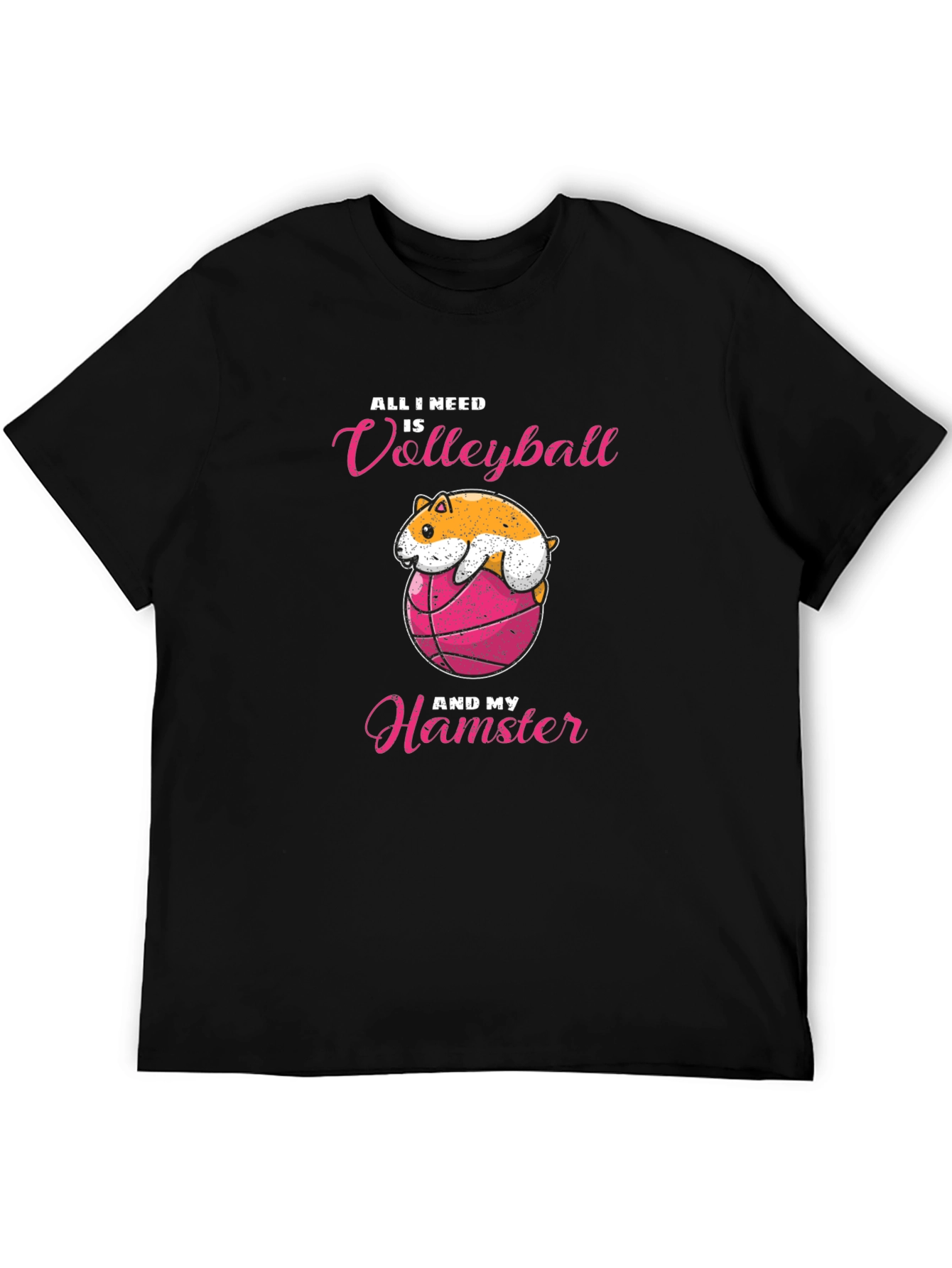 Volleyball Hamster T-Shirt - Cute & Comfy