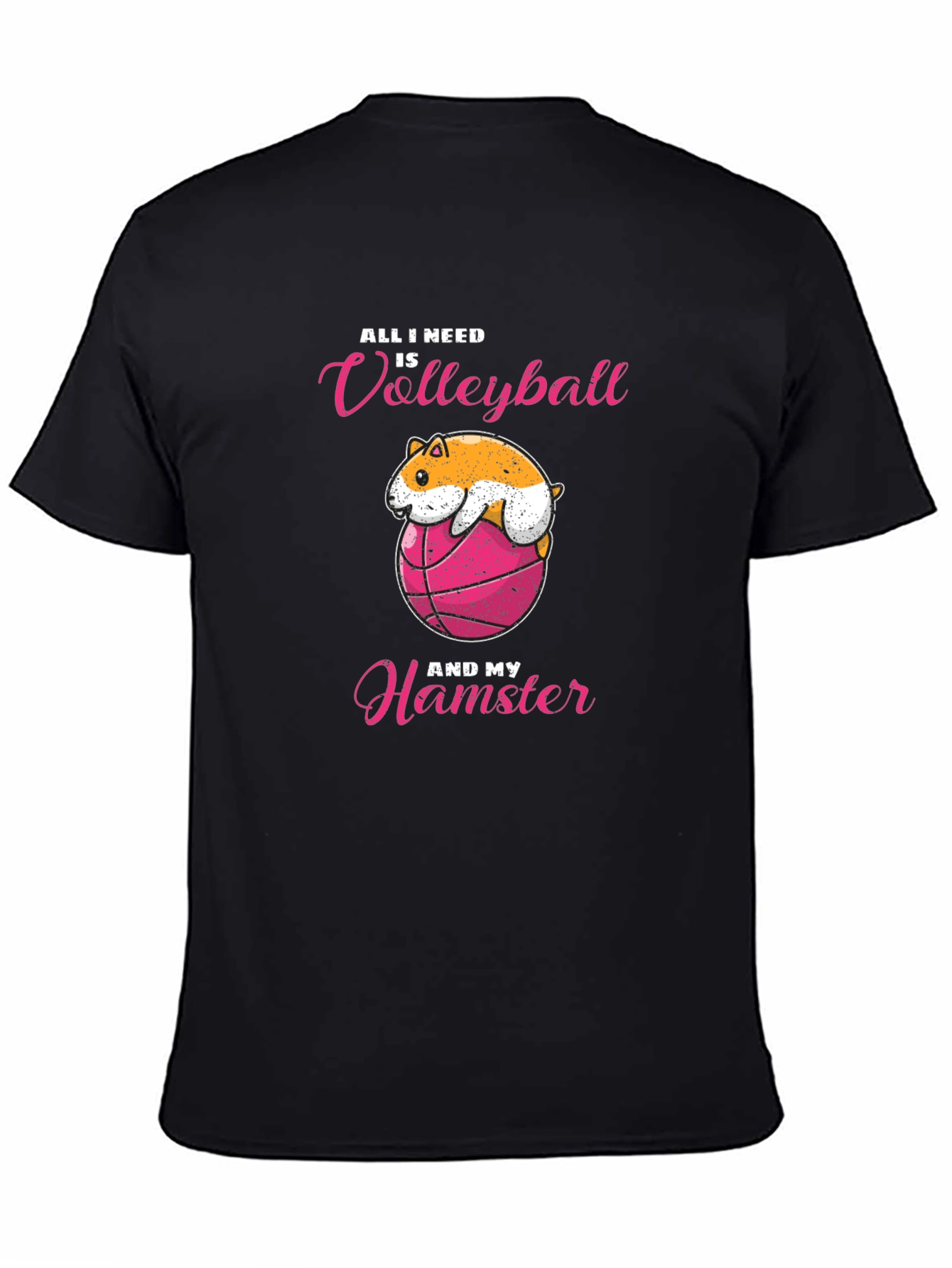 Volleyball Hamster T-Shirt - Cute & Comfy