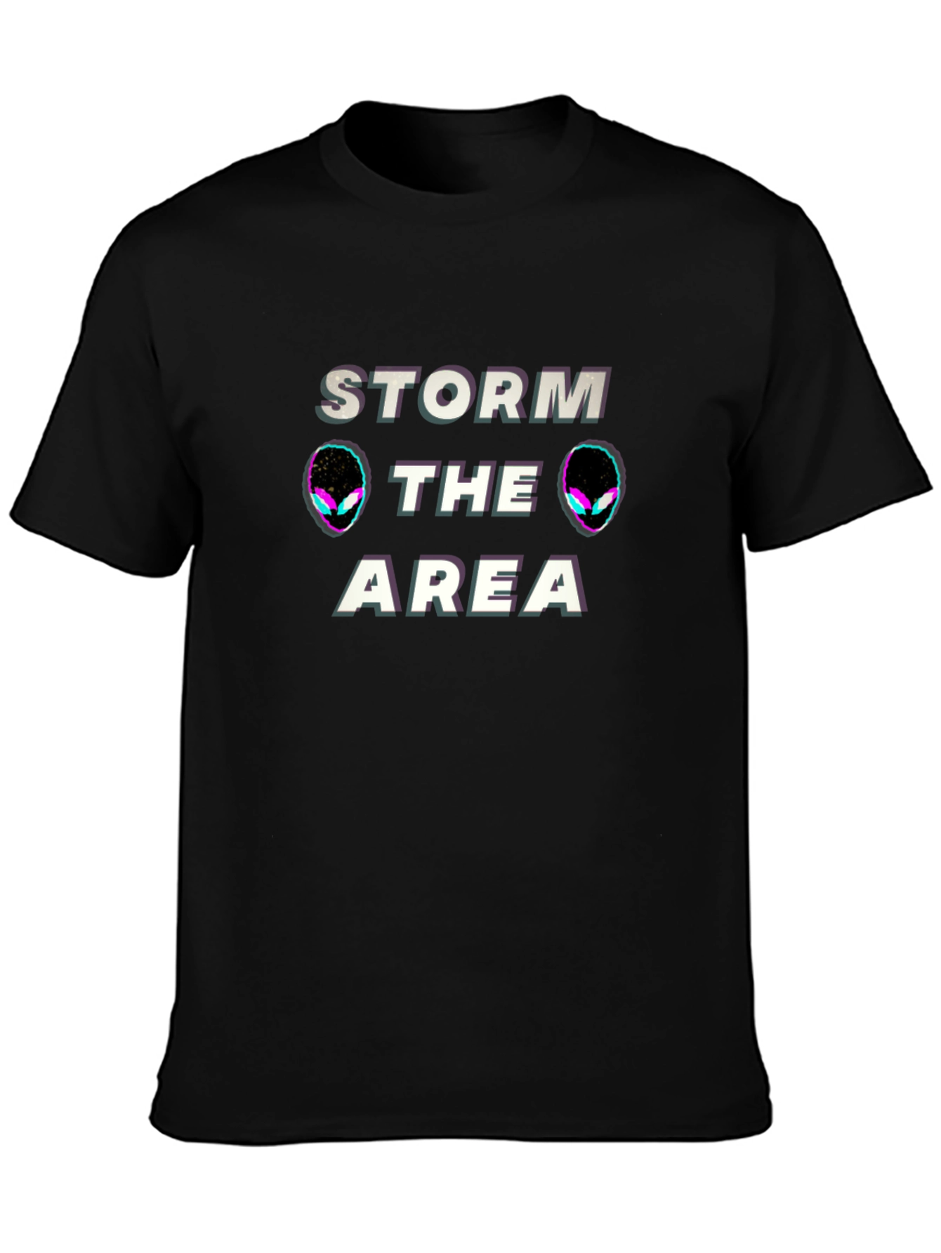 Storm The Area 51 Alien Graphic T-Shirt