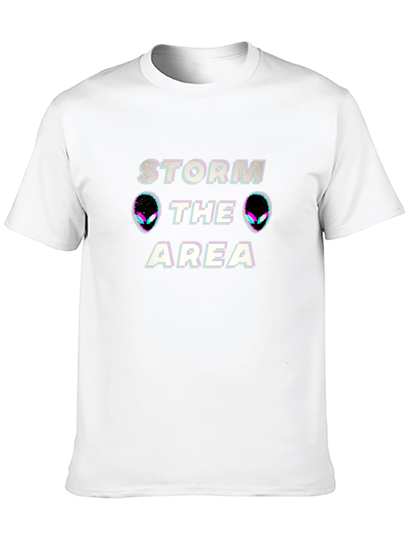 Storm The Area 51 Alien Graphic T-Shirt