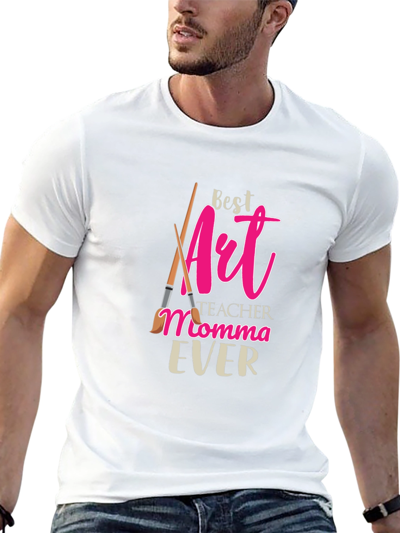 Best Art Teacher Momma Ever T-Shirt