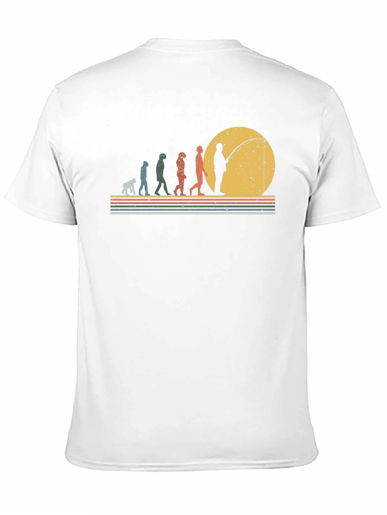 Evolution of Fishing T-Shirt