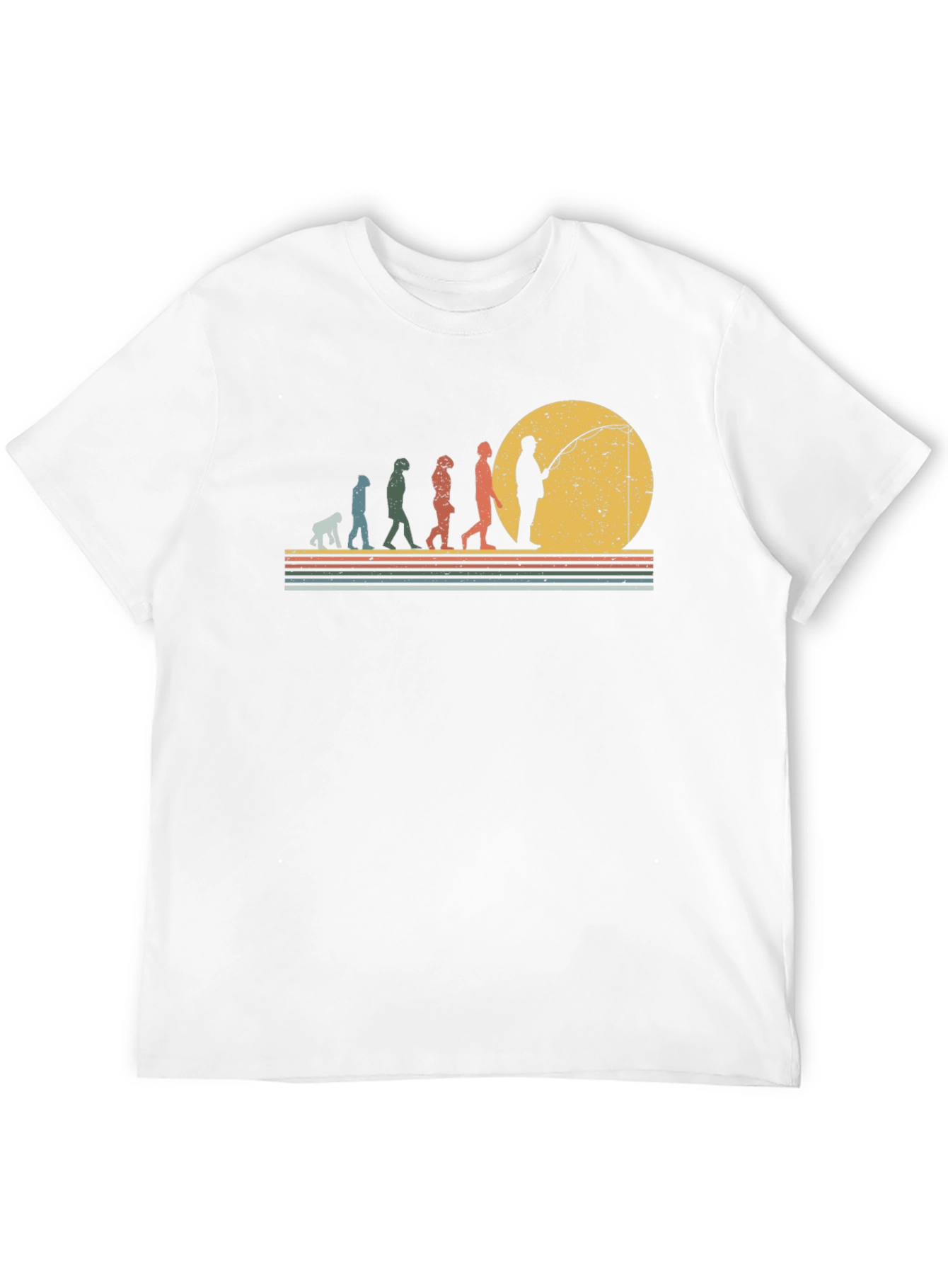 Evolution of Fishing T-Shirt