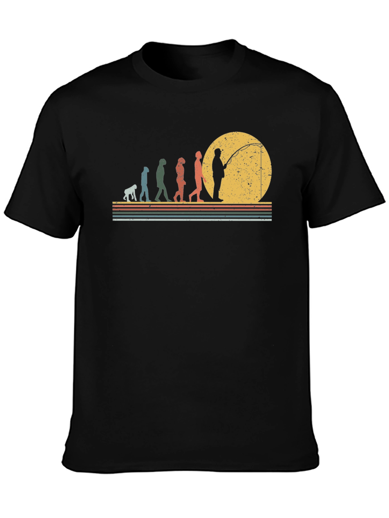 Evolution of Fishing T-Shirt