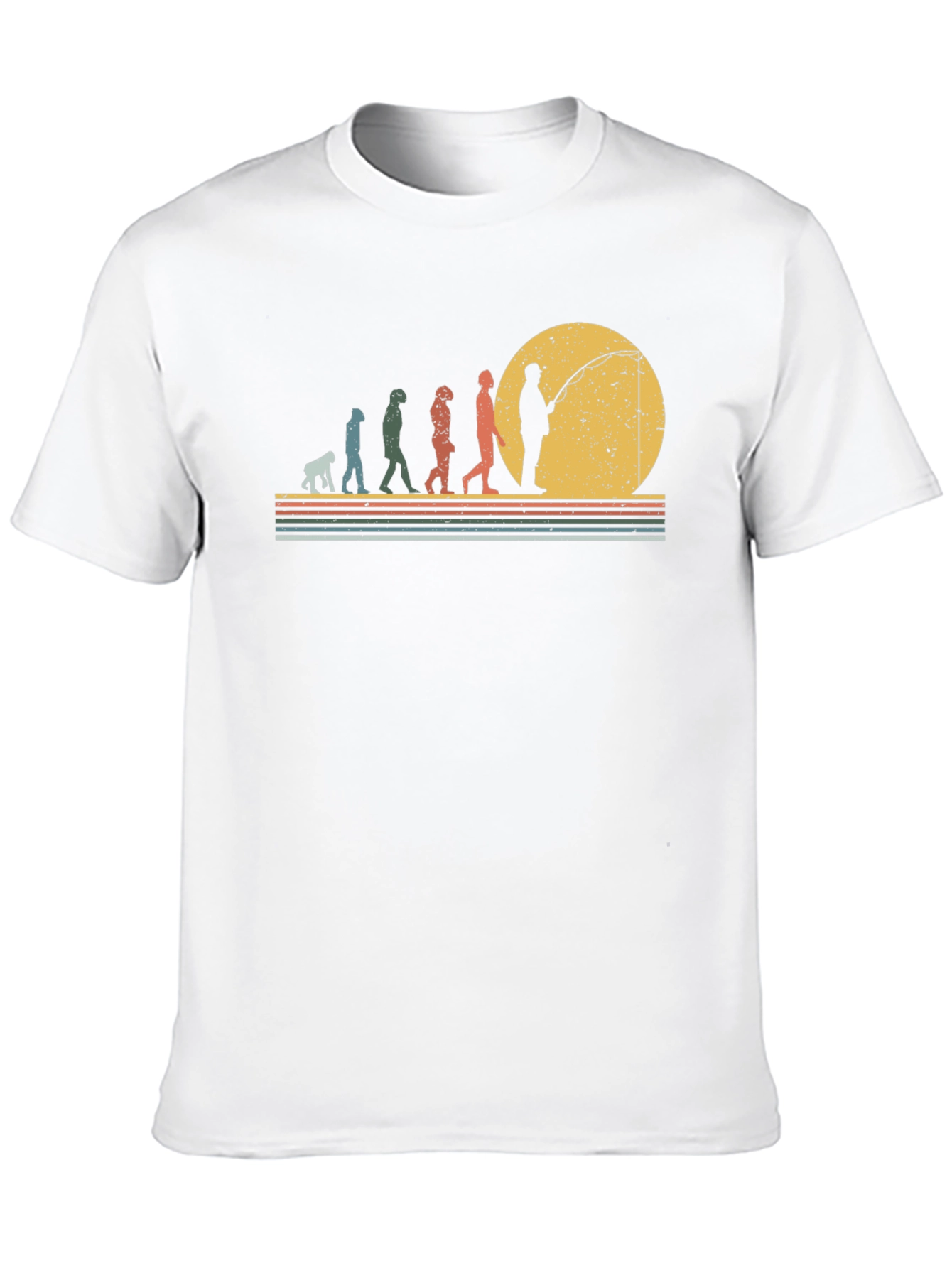 Evolution of Fishing T-Shirt