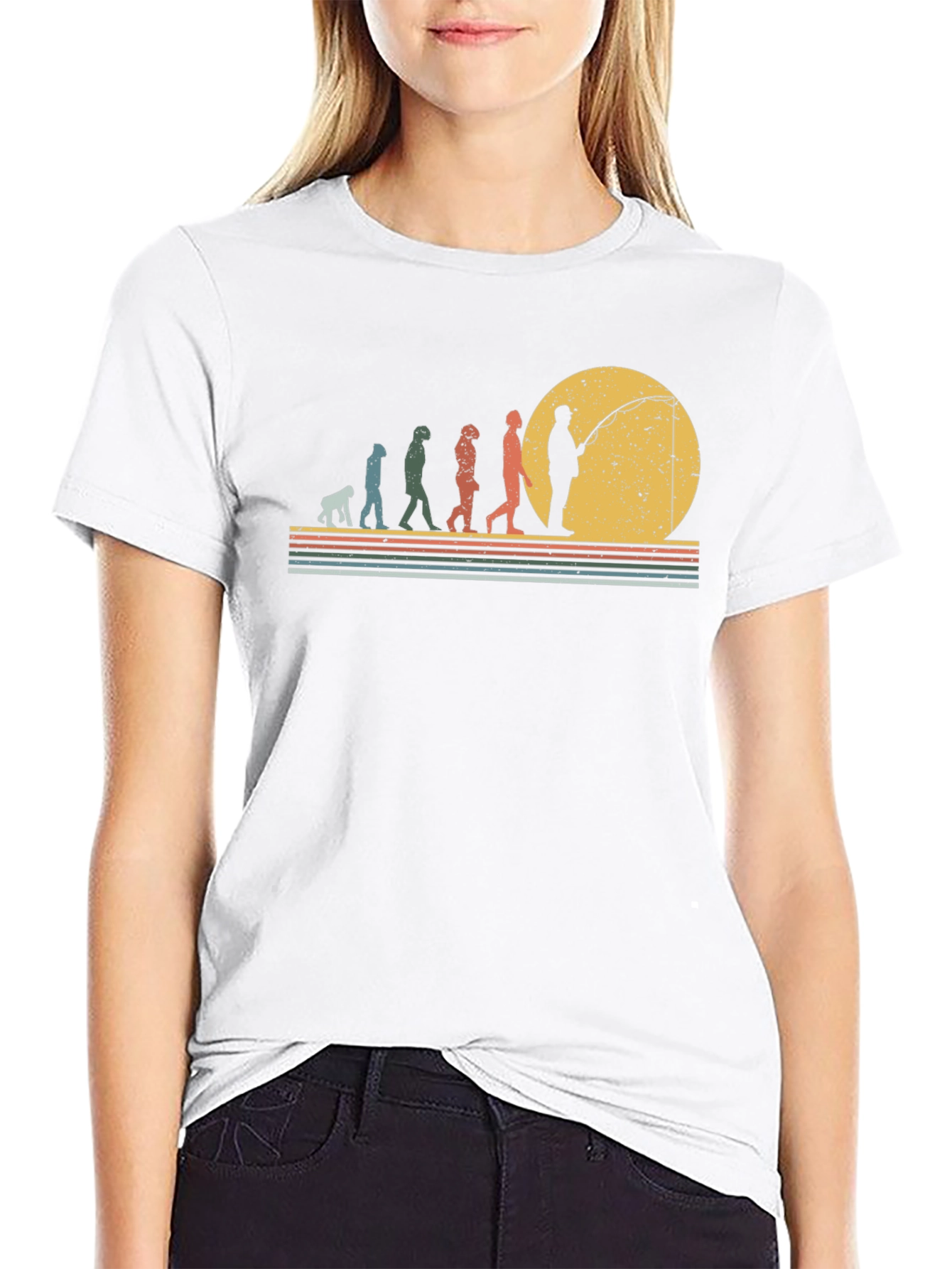 Evolution of Fishing T-Shirt