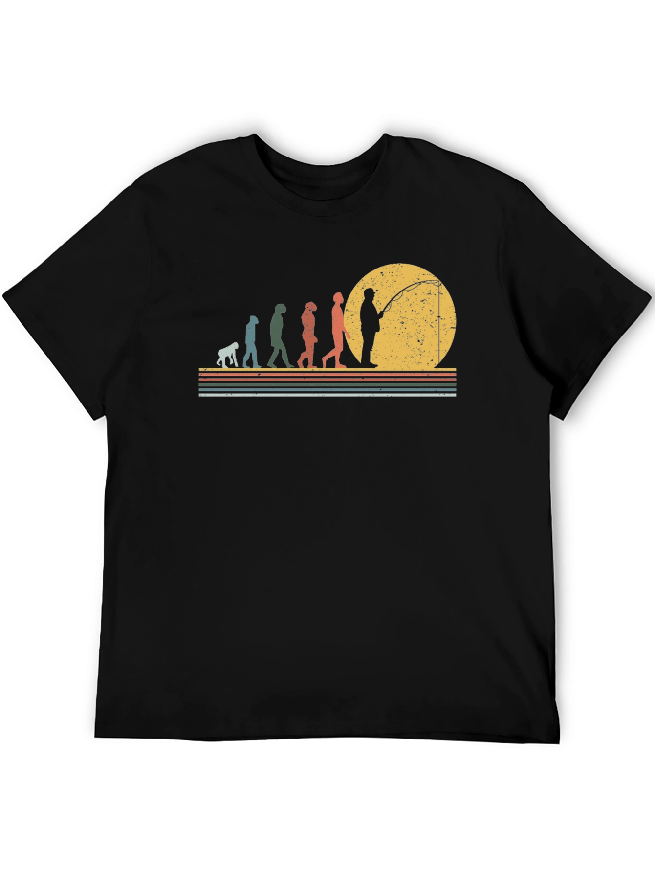 Evolution of Fishing T-Shirt