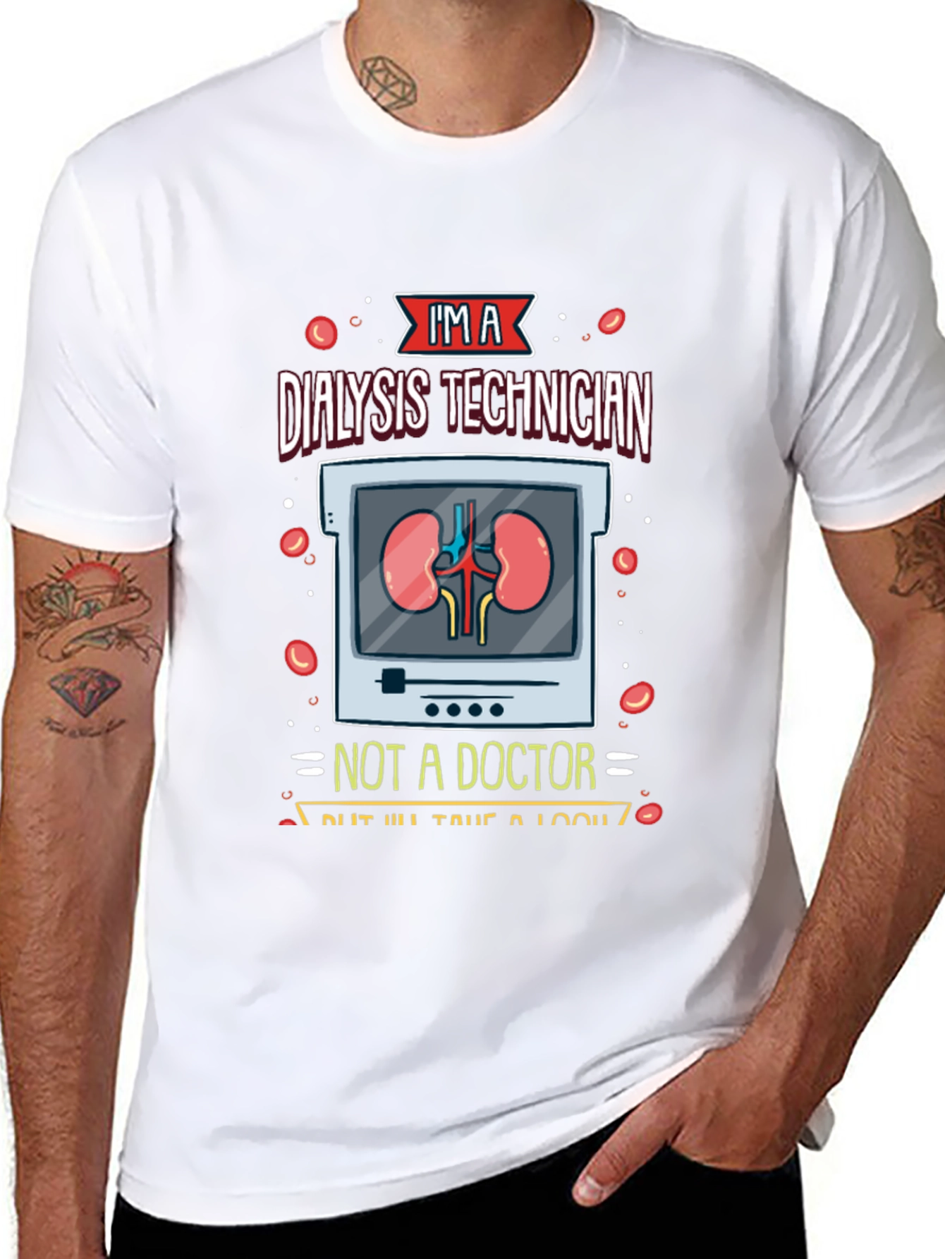 Dialysis Technician T-Shirt - Funny Medical Tee
