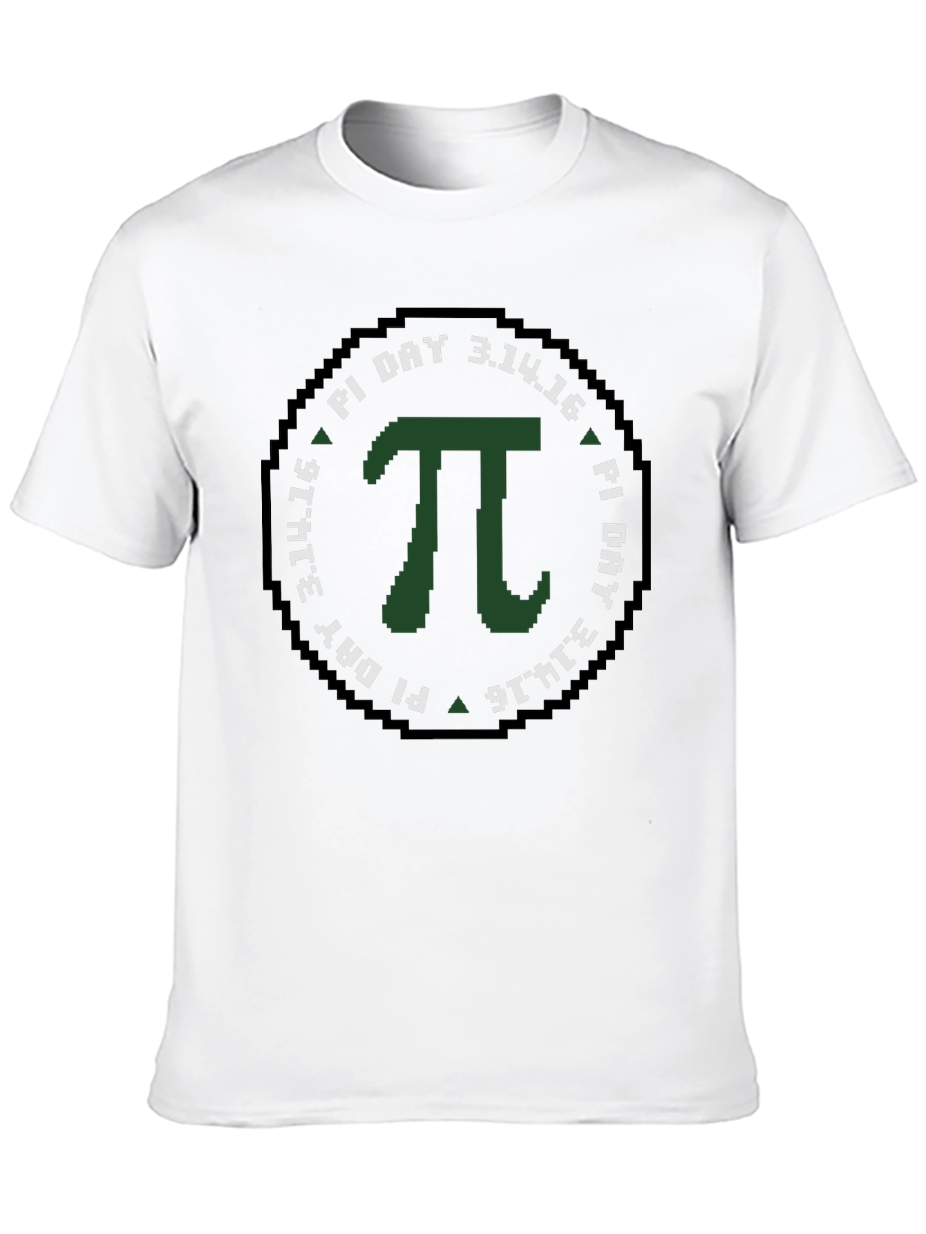Pi Day 3.14.16 Pixelated T-Shirt