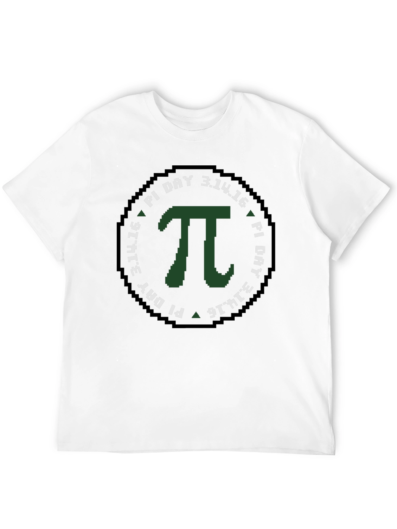 Pi Day 3.14.16 Pixelated T-Shirt
