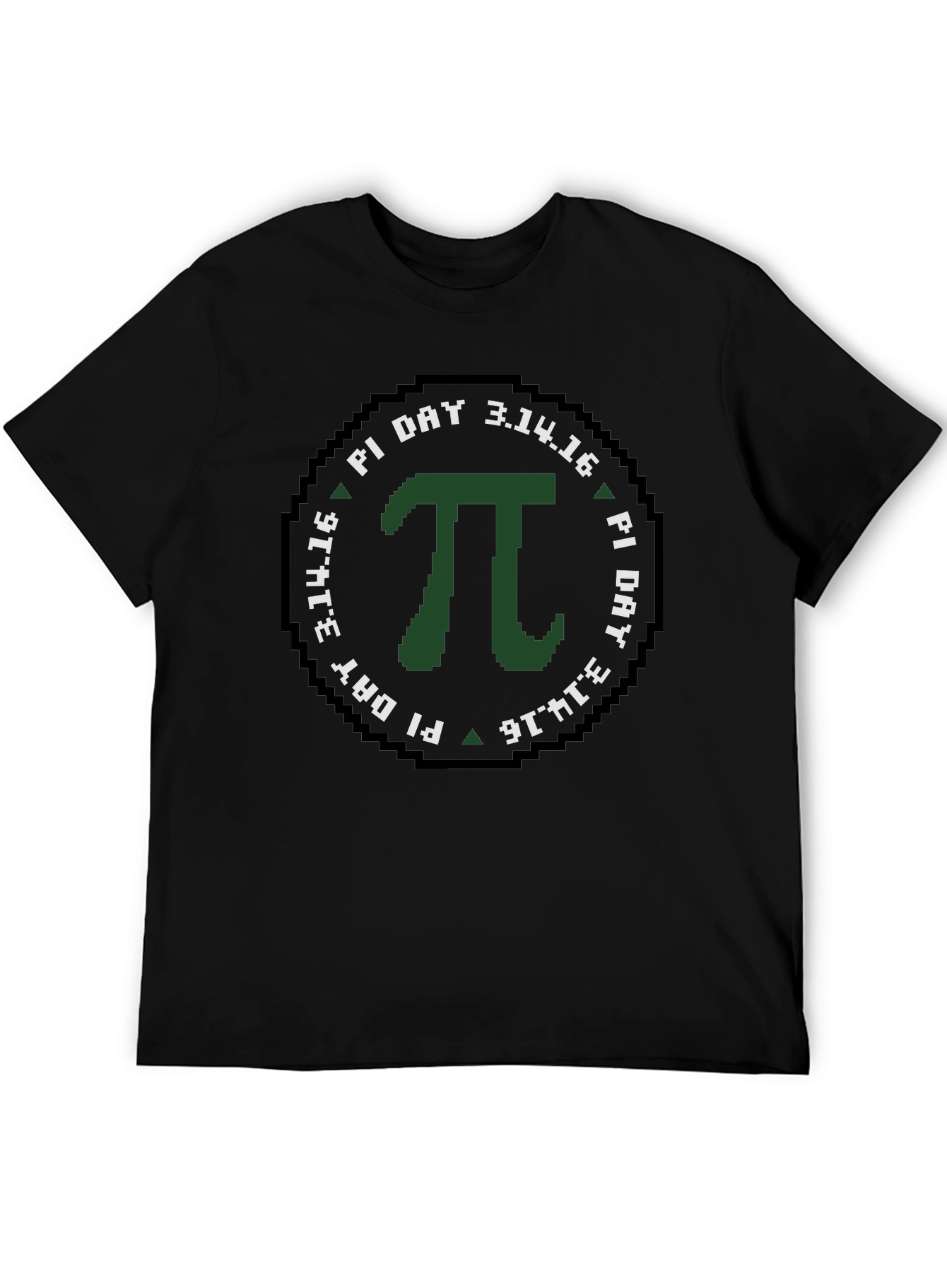 Pi Day 3.14.16 Pixelated T-Shirt