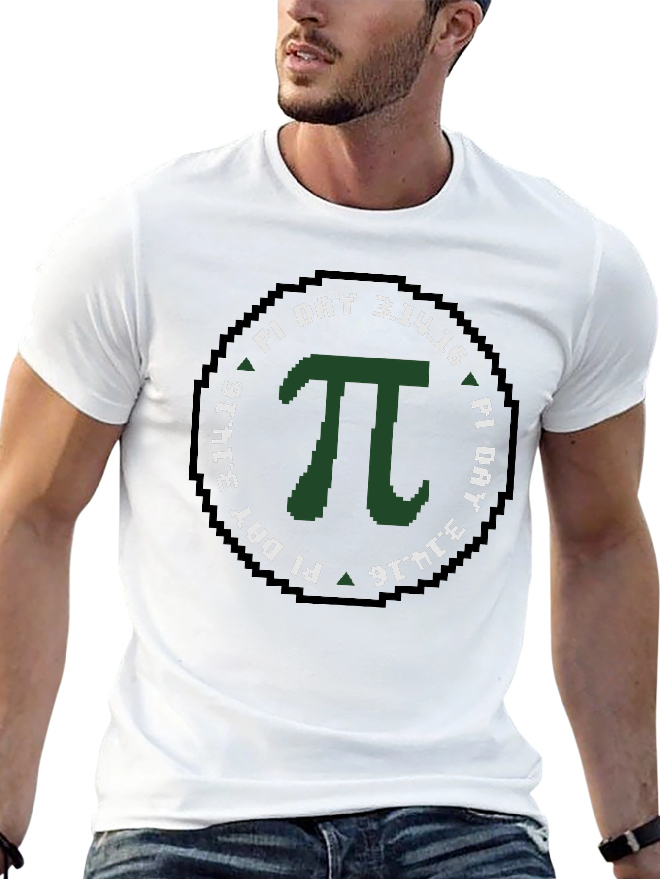 Pi Day 3.14.16 Pixelated T-Shirt