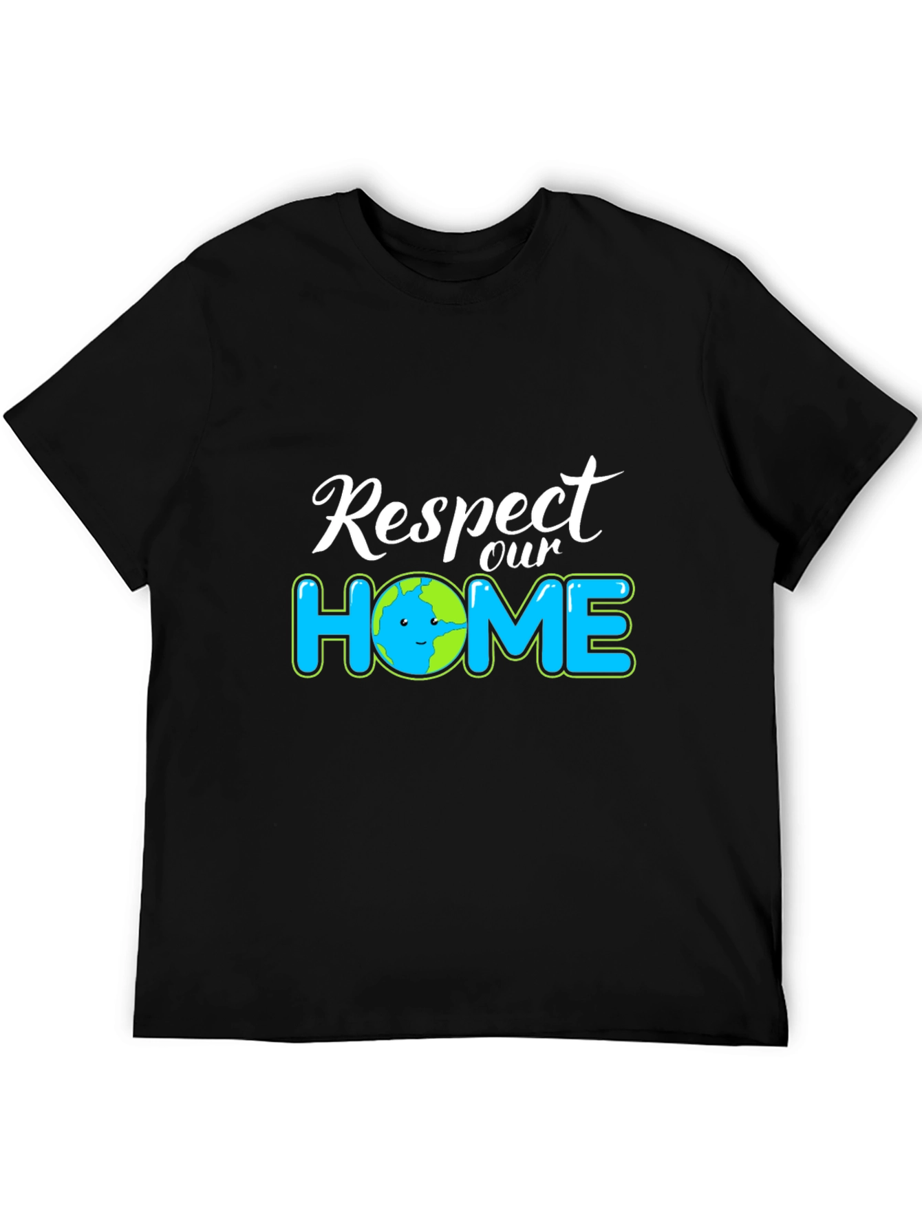 Respect Our Home Earth Graphic Tee
