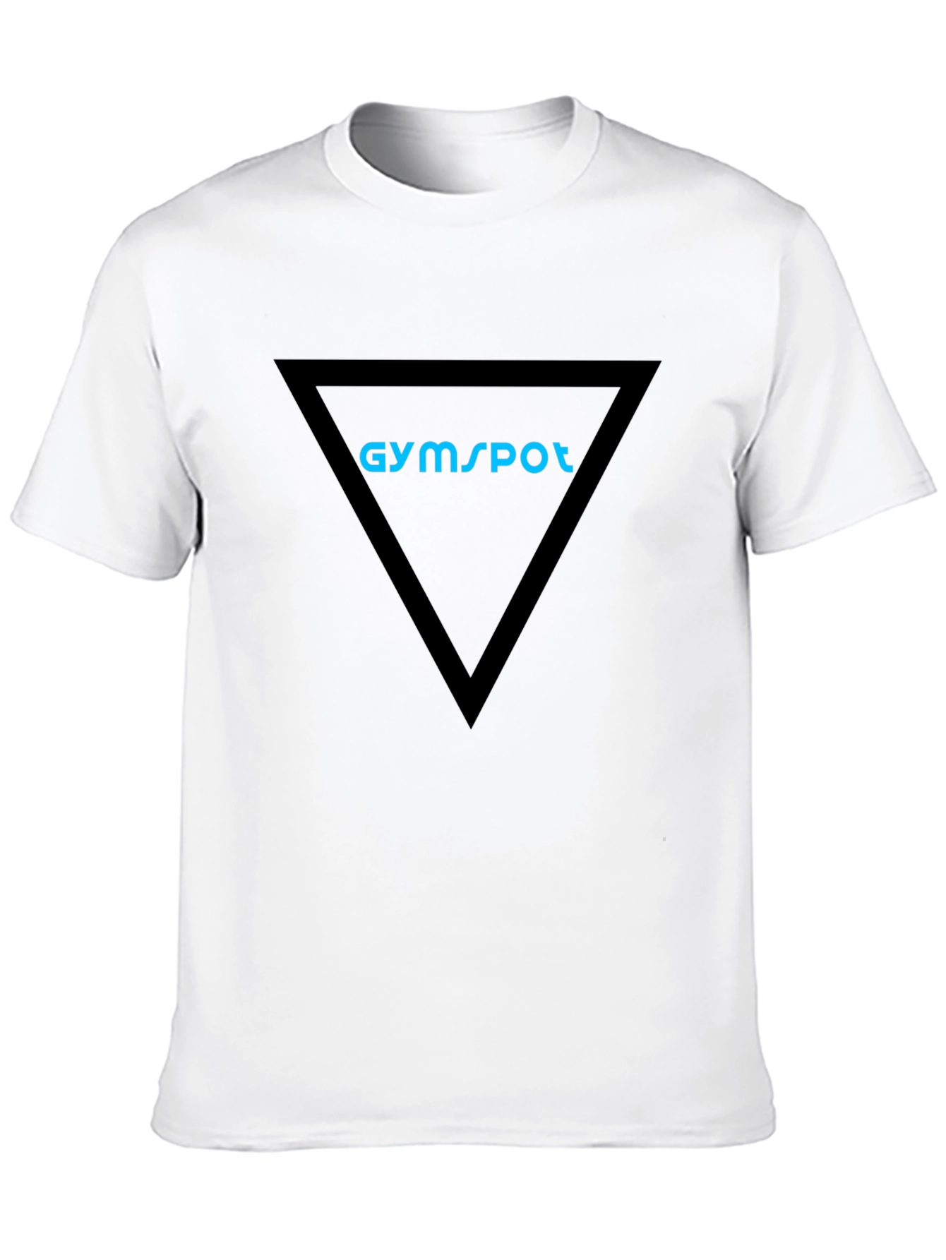 Gymspot Triangle Logo Black T-Shirt