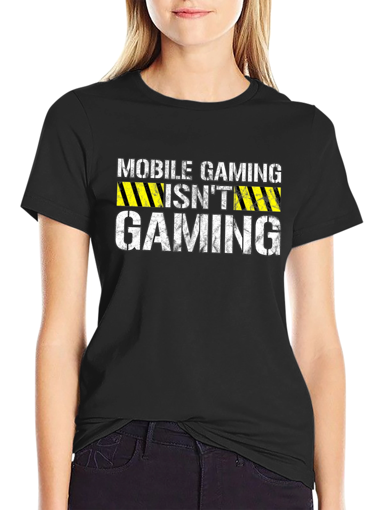 Mobile Gaming Isnt Gaming T-Shirt - Gamer Tee