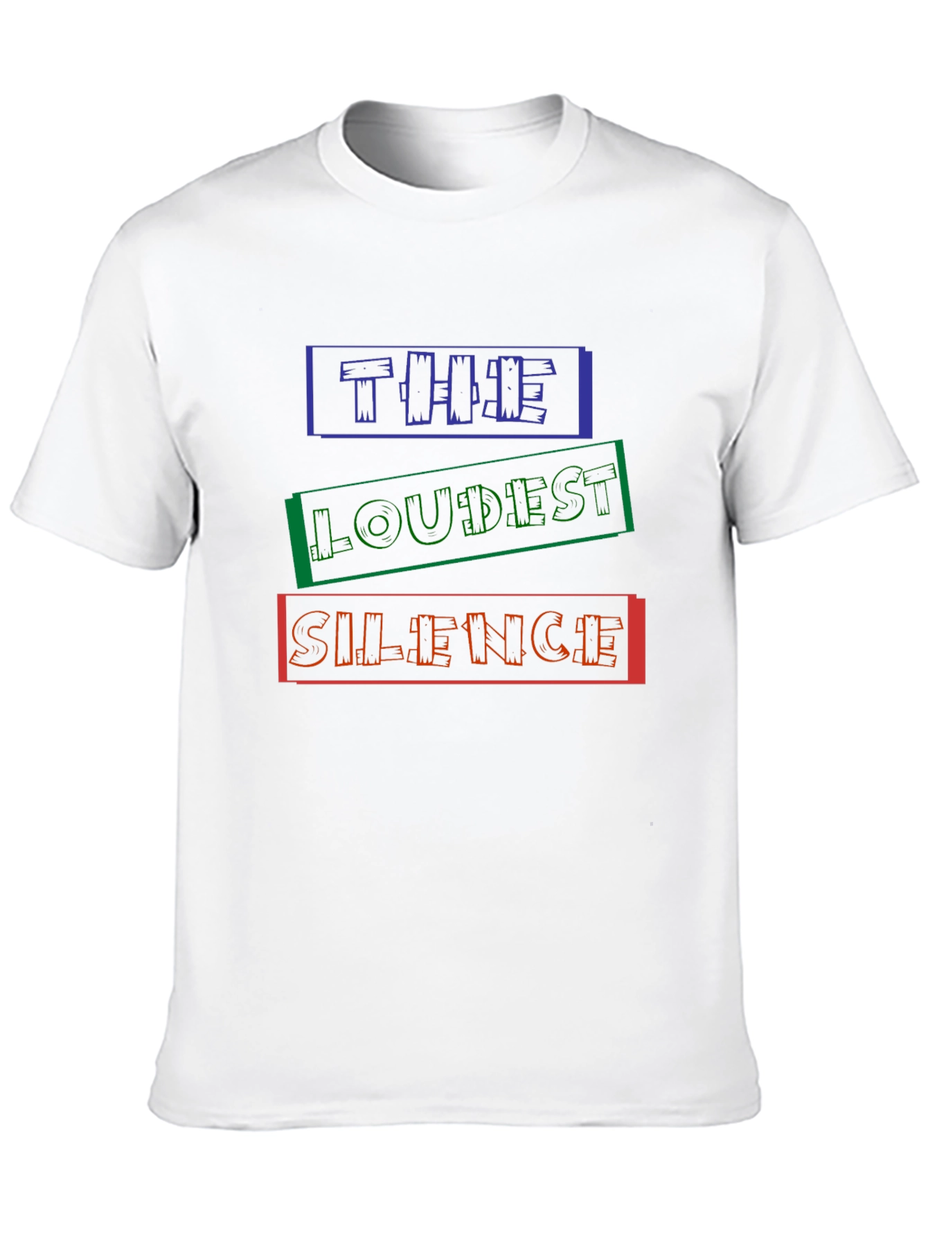The Loudest Silence Graphic Print T-Shirt