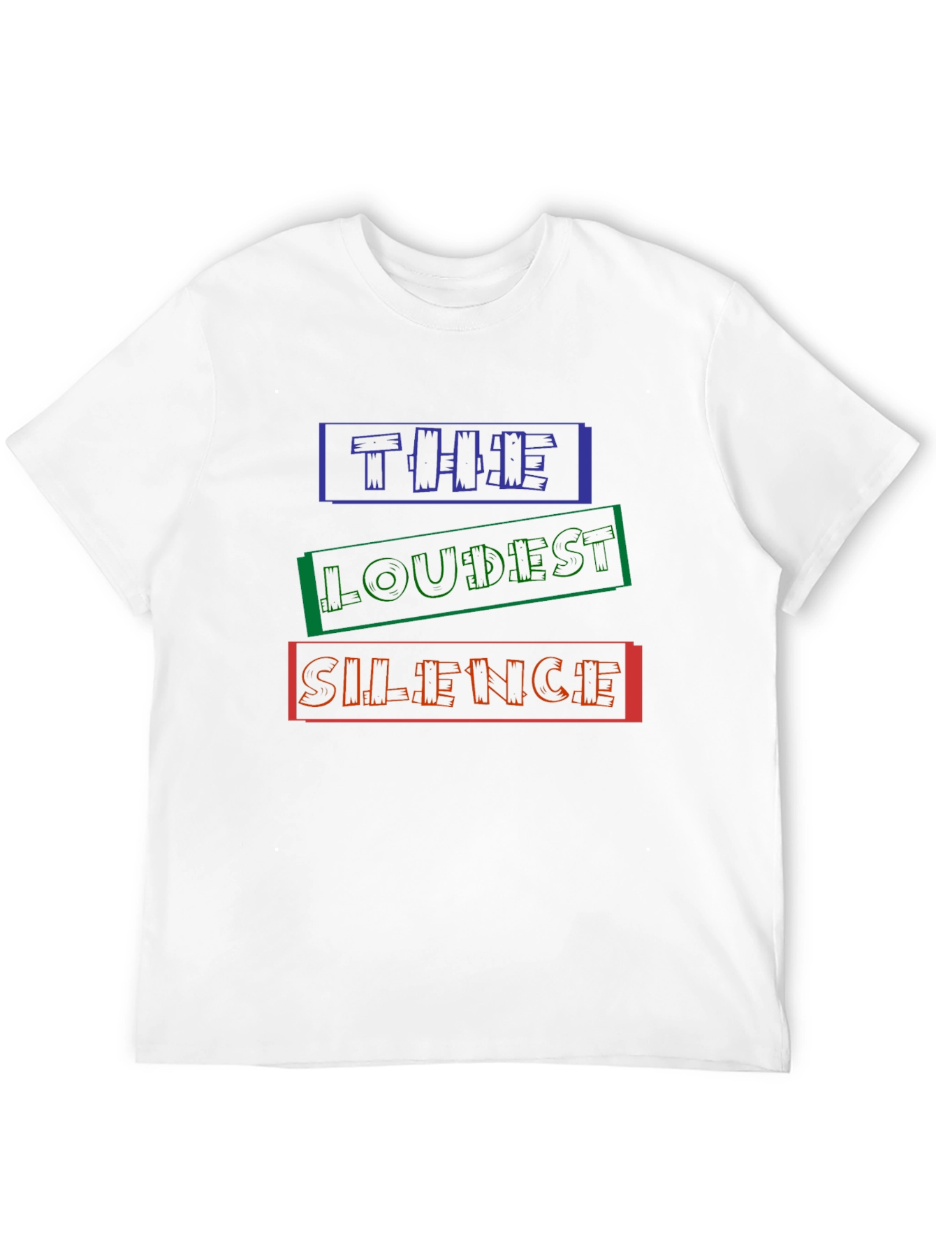 The Loudest Silence Graphic Print T-Shirt